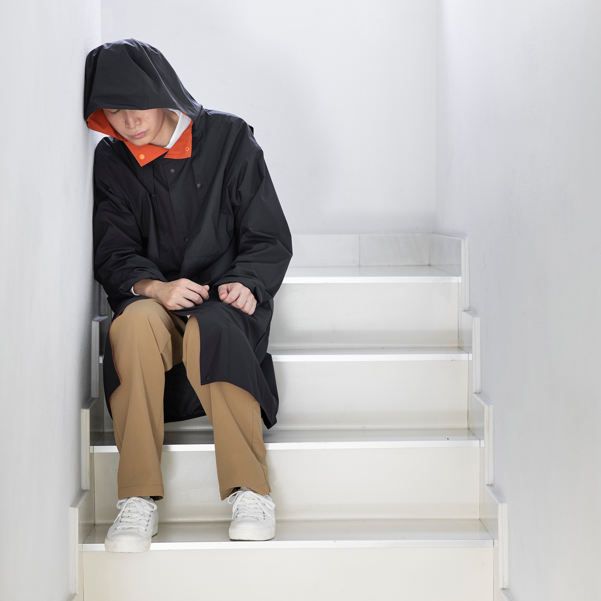 いつものもしも　着るバッグ１１ポケットコート