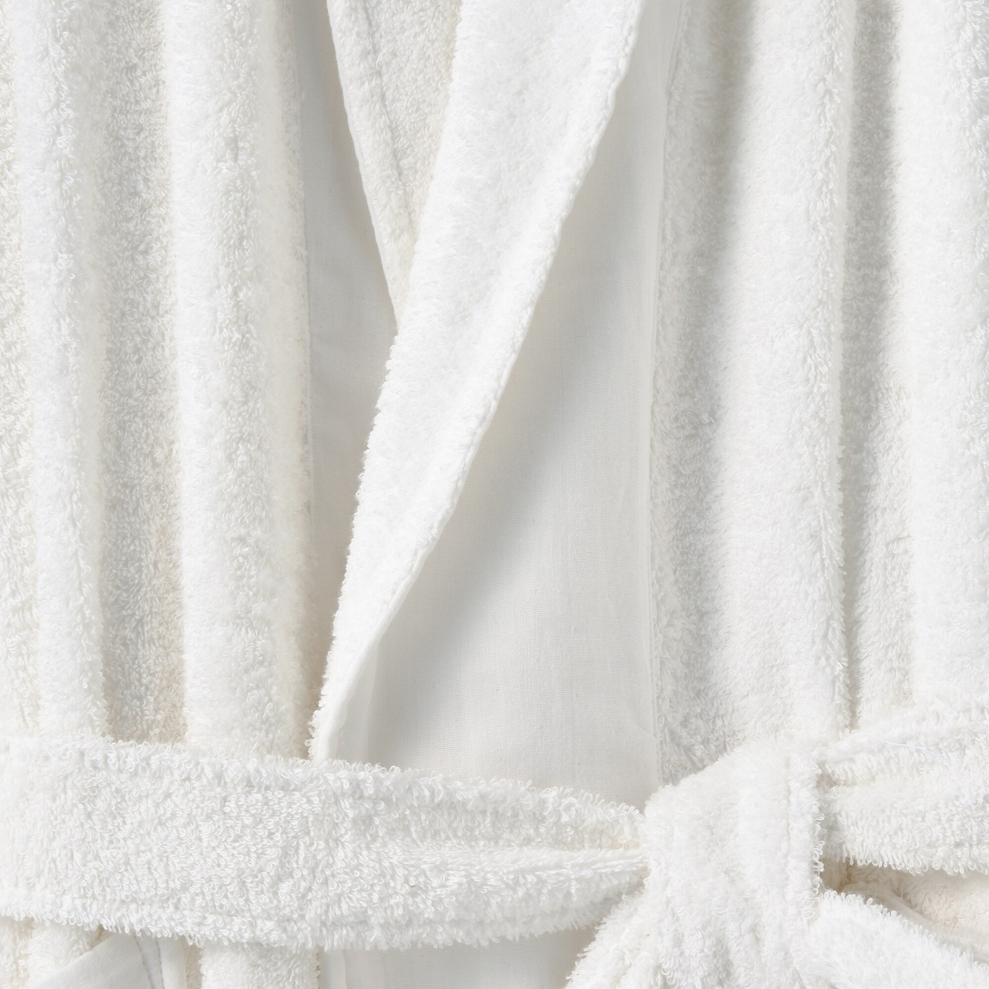 ガーゼ使いしなやかタオルのバスローブ　Ｍ／Ｌ