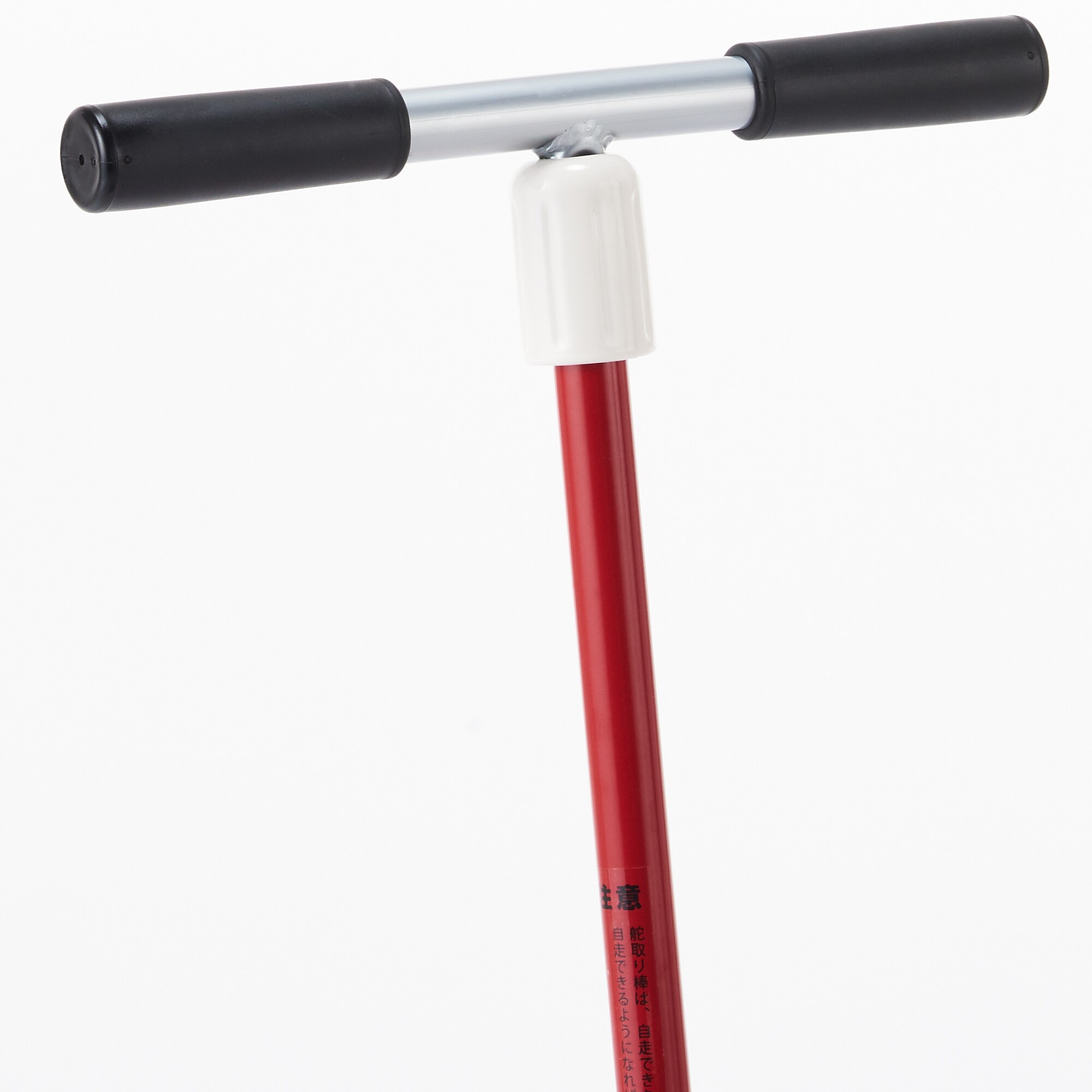 三輪車・舵取り棒付き　レッド