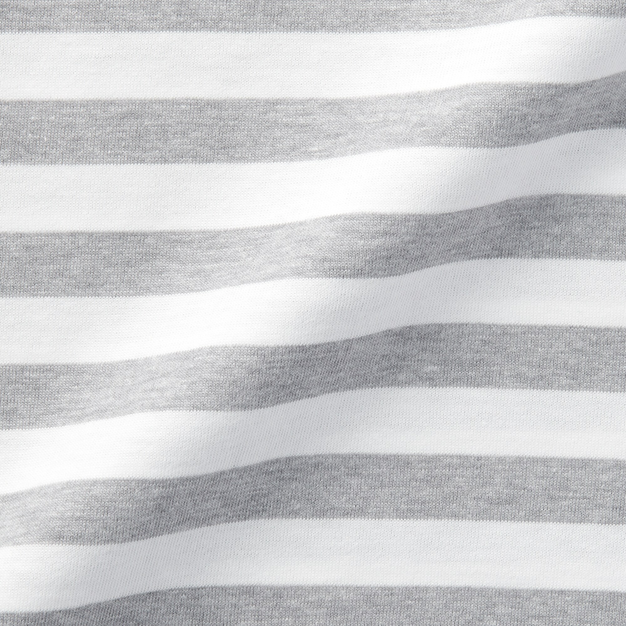 ベビー　あたまするっと　クルーネック長袖Ｔシャツ　ボーダー