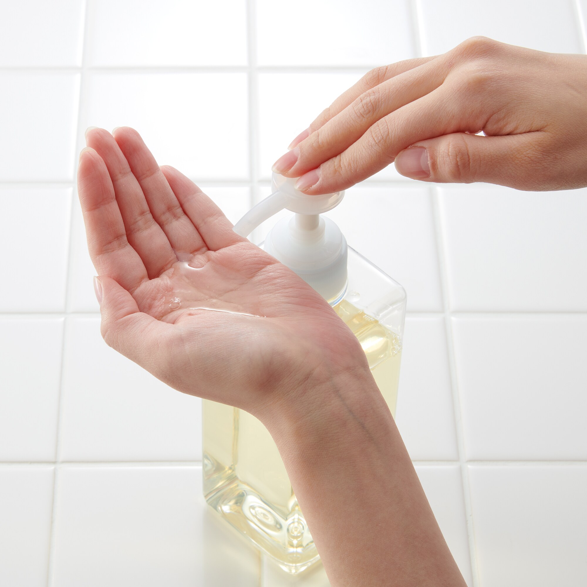 ＰＥＴ詰替ボトル　クリア　６００ｍＬ