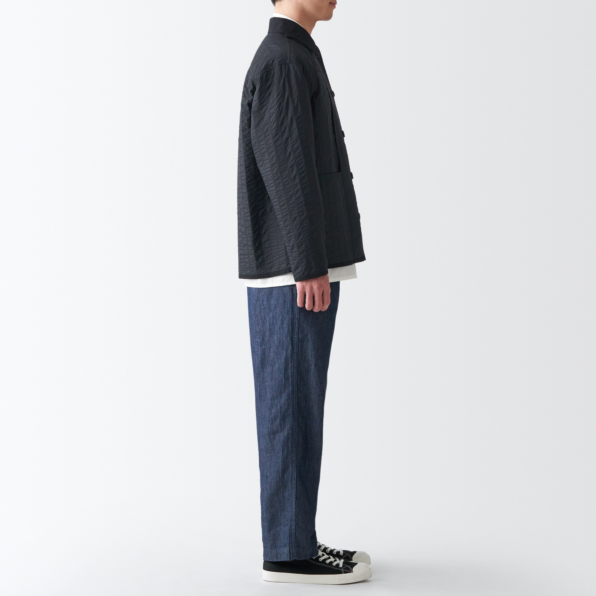 リバーシブルキルトジャケット（紳士）