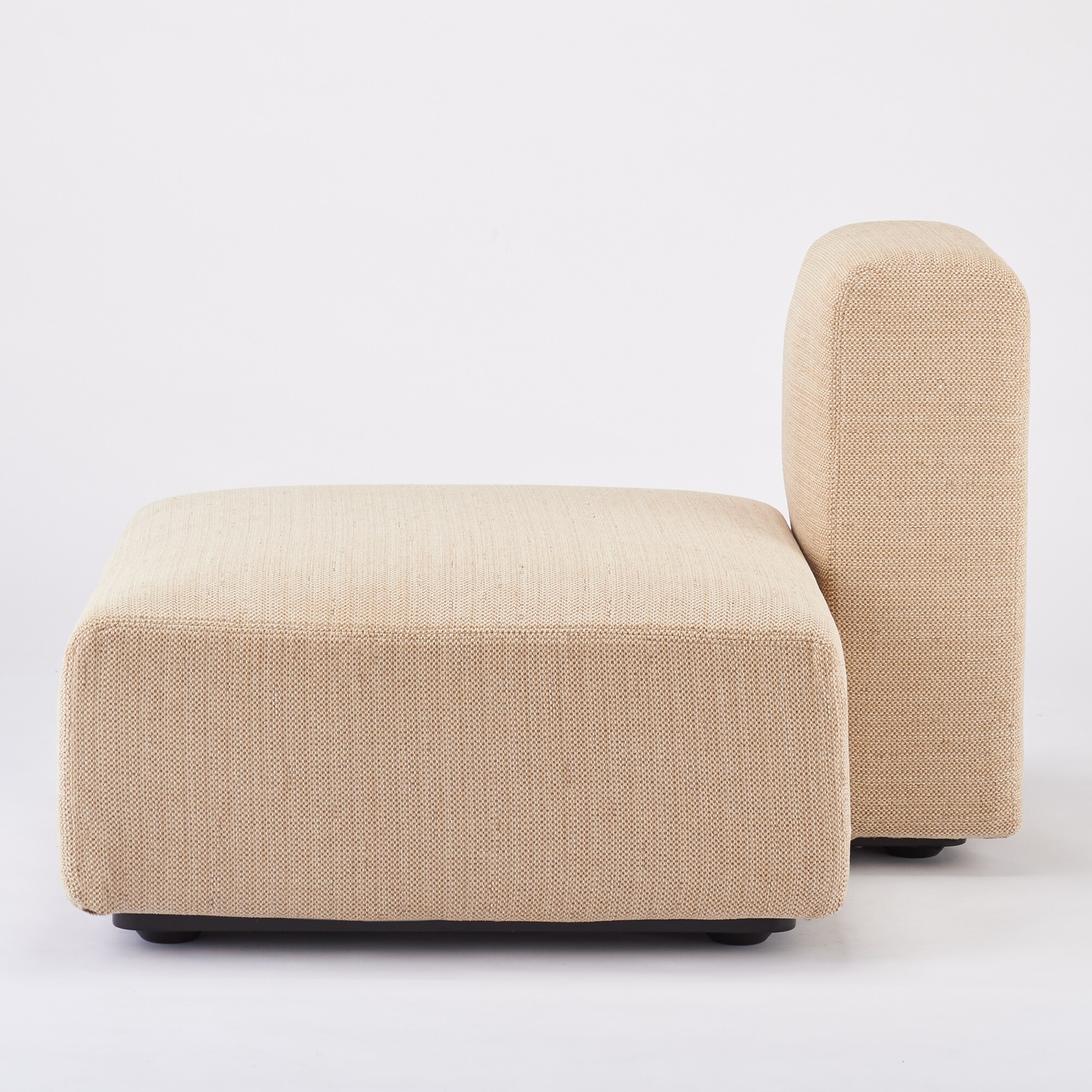 【カバー】綿ポリエステル変り織ユニットソファ・ハーフバックレスト・大用カバー／ＢＥ