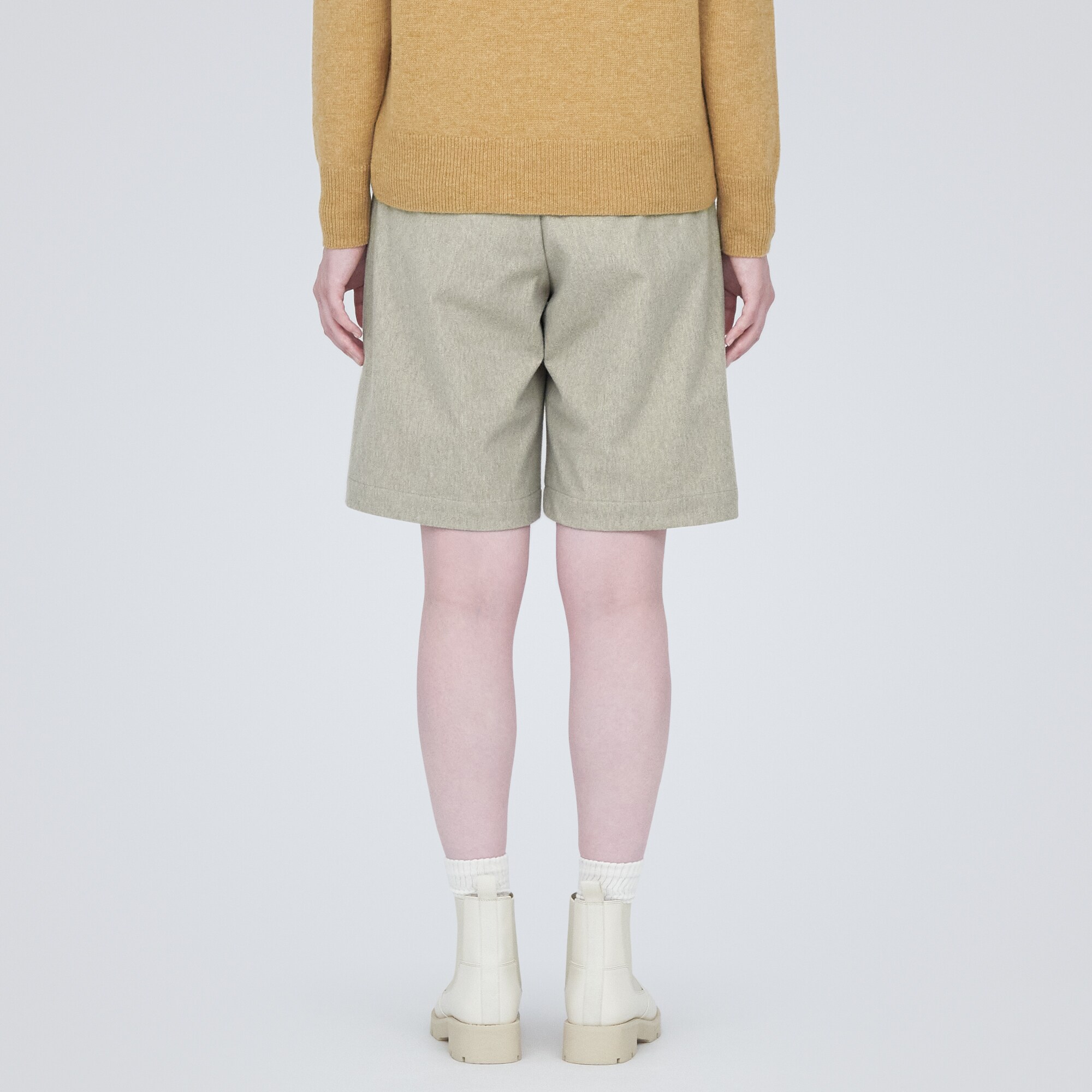 ストレッチ起毛ハーフパンツ