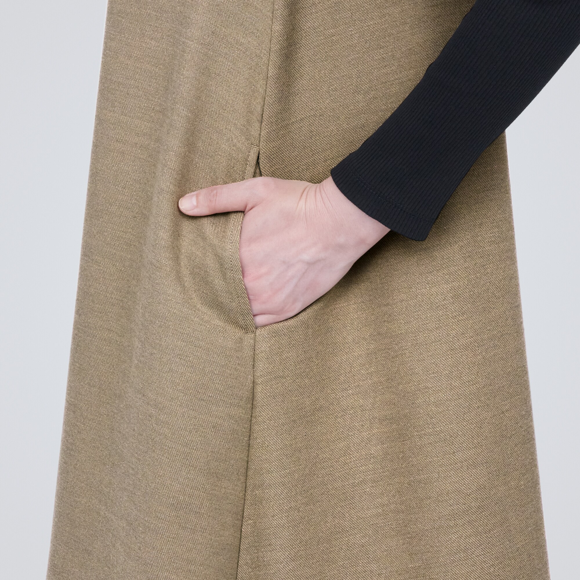 起毛ジャンパースカート