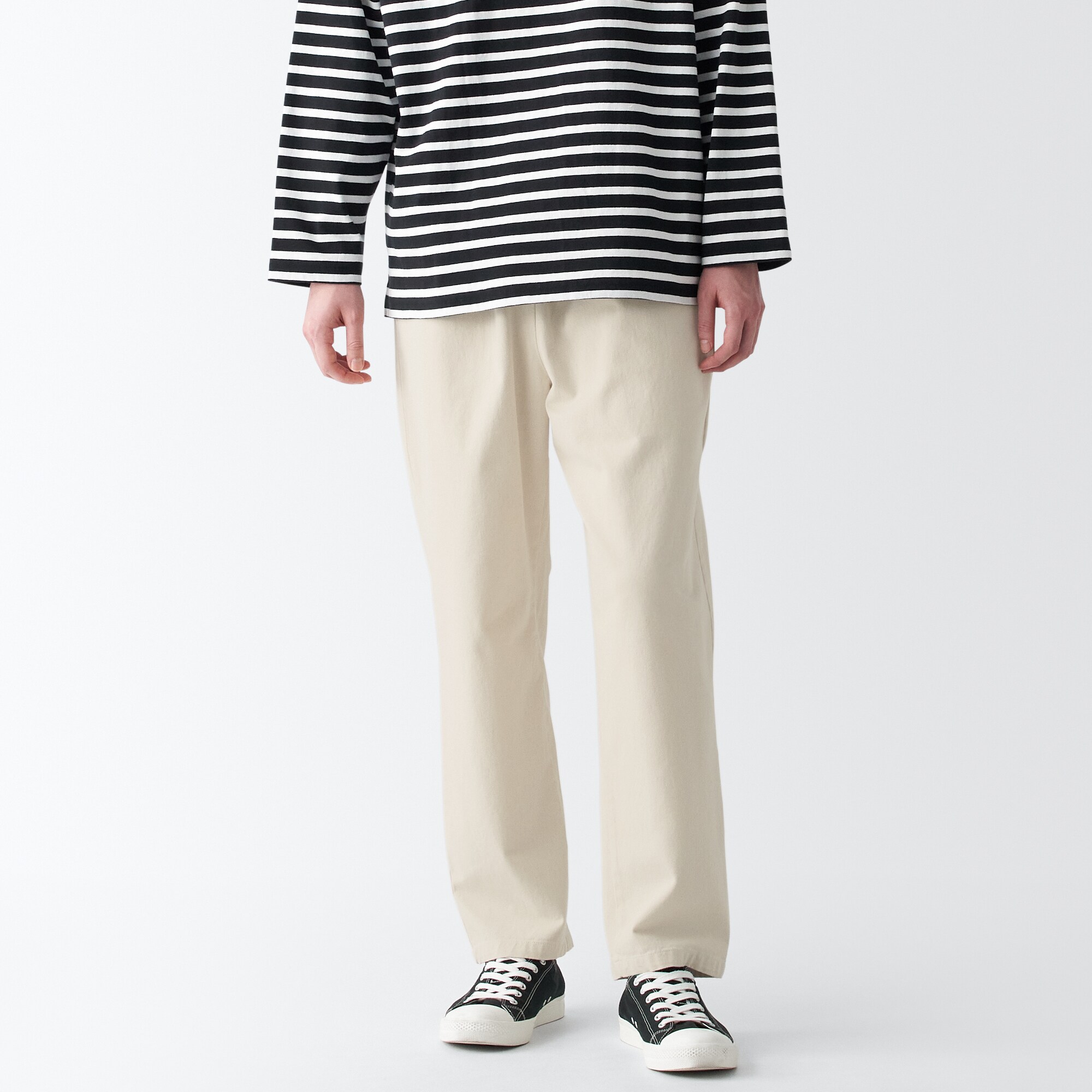 デニムイージーパンツ