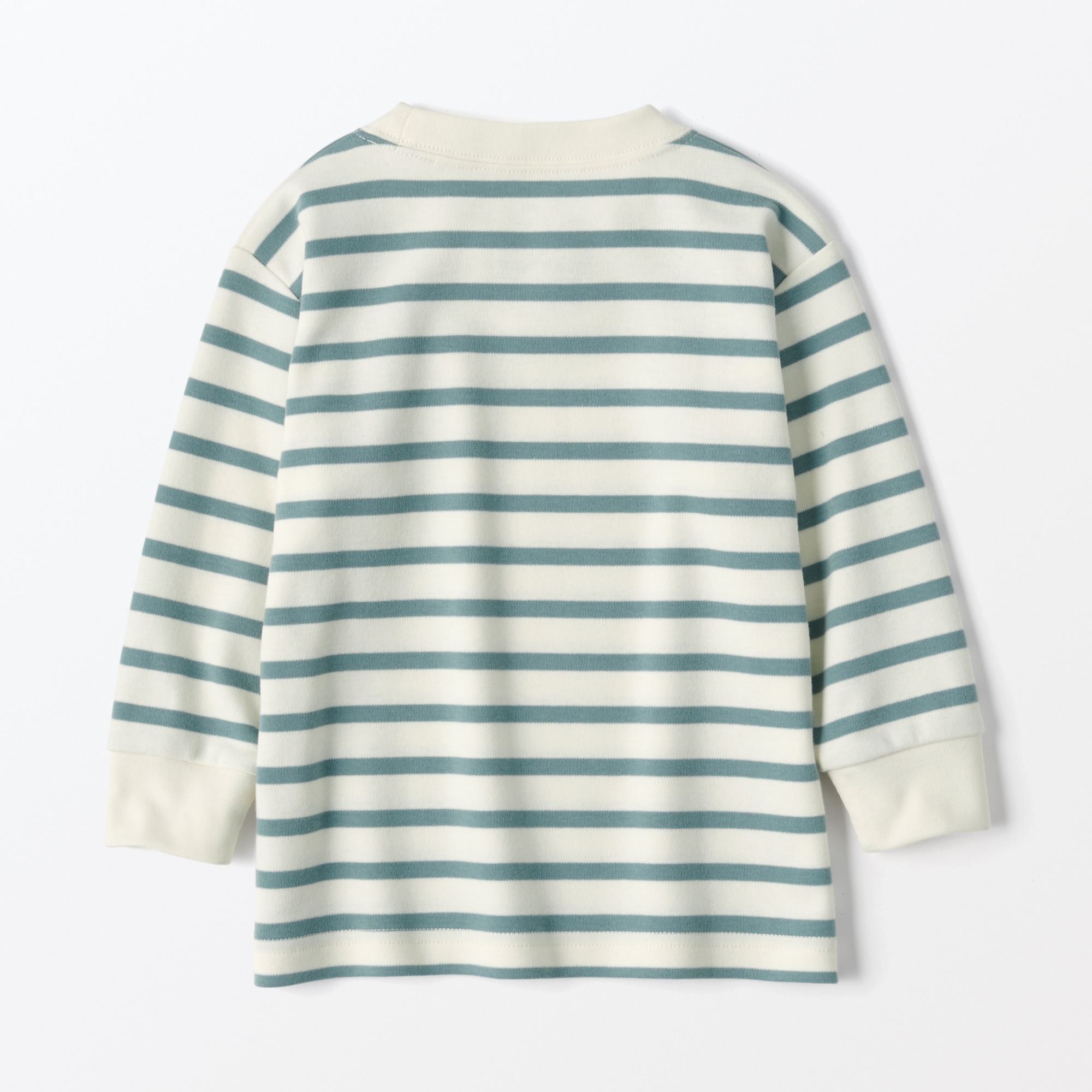 あたまするっと起毛スムースクルーネック長袖Ｔシャツ（ベビー）