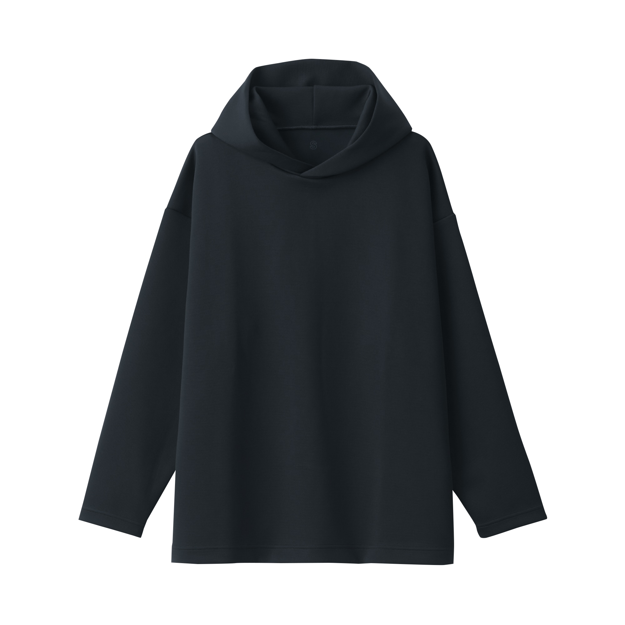 二重編みスウェットプルパーカー