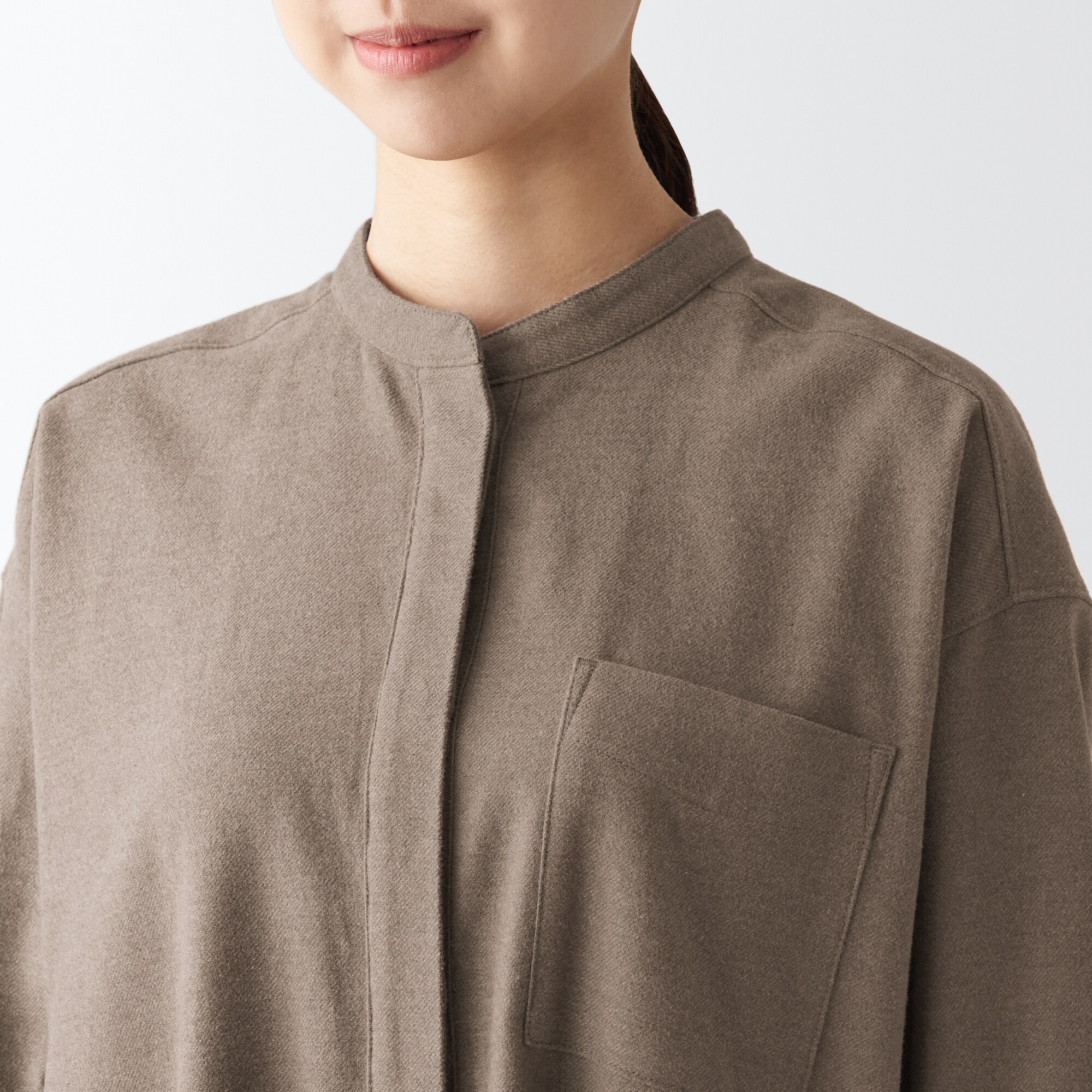 【両面起毛で温かい】フランネルクルタ