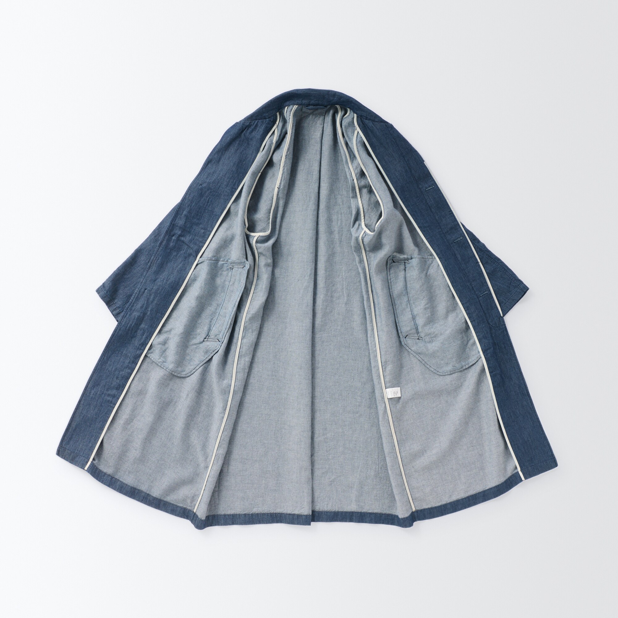 ラミーコットンデニムコート（紳士）