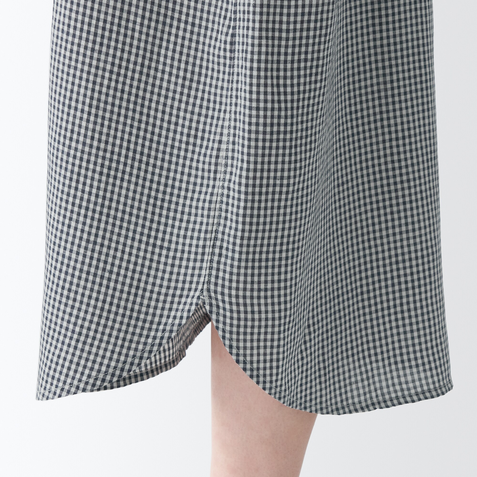 天然由来の接触冷感　リヨセル麻クルタ