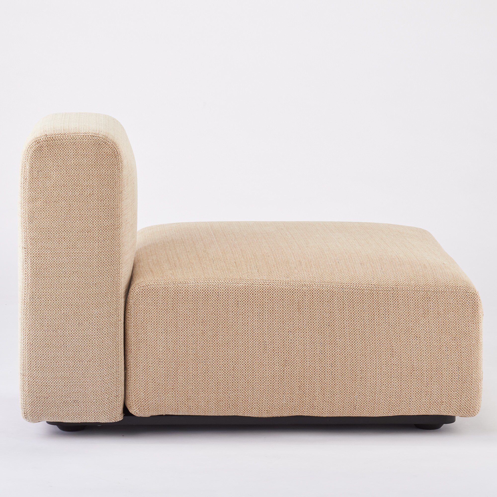 【カバー】綿ポリエステル変り織ユニットソファ・ハーフバックレスト・大用カバー／ＢＥ