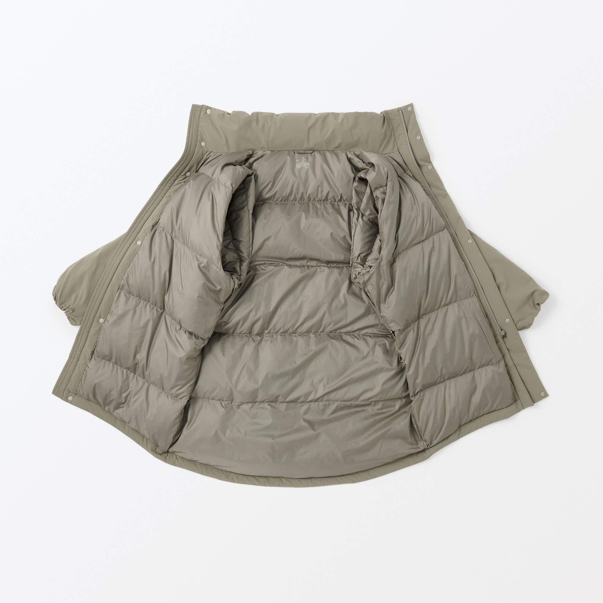 撥水スタンドカラーダウンコート