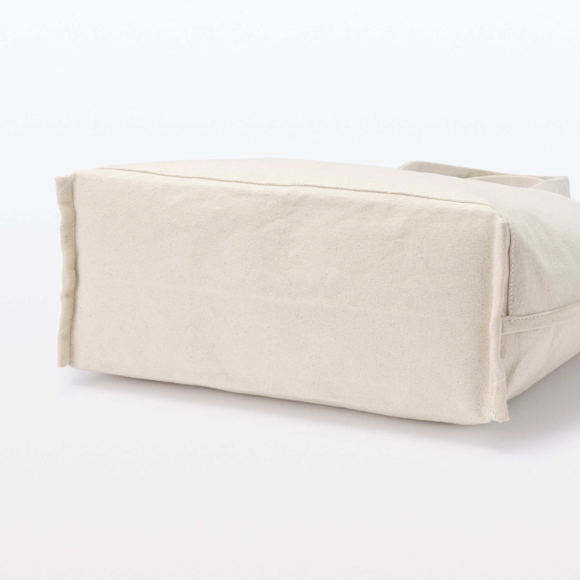 帆布　横型トートバッグ