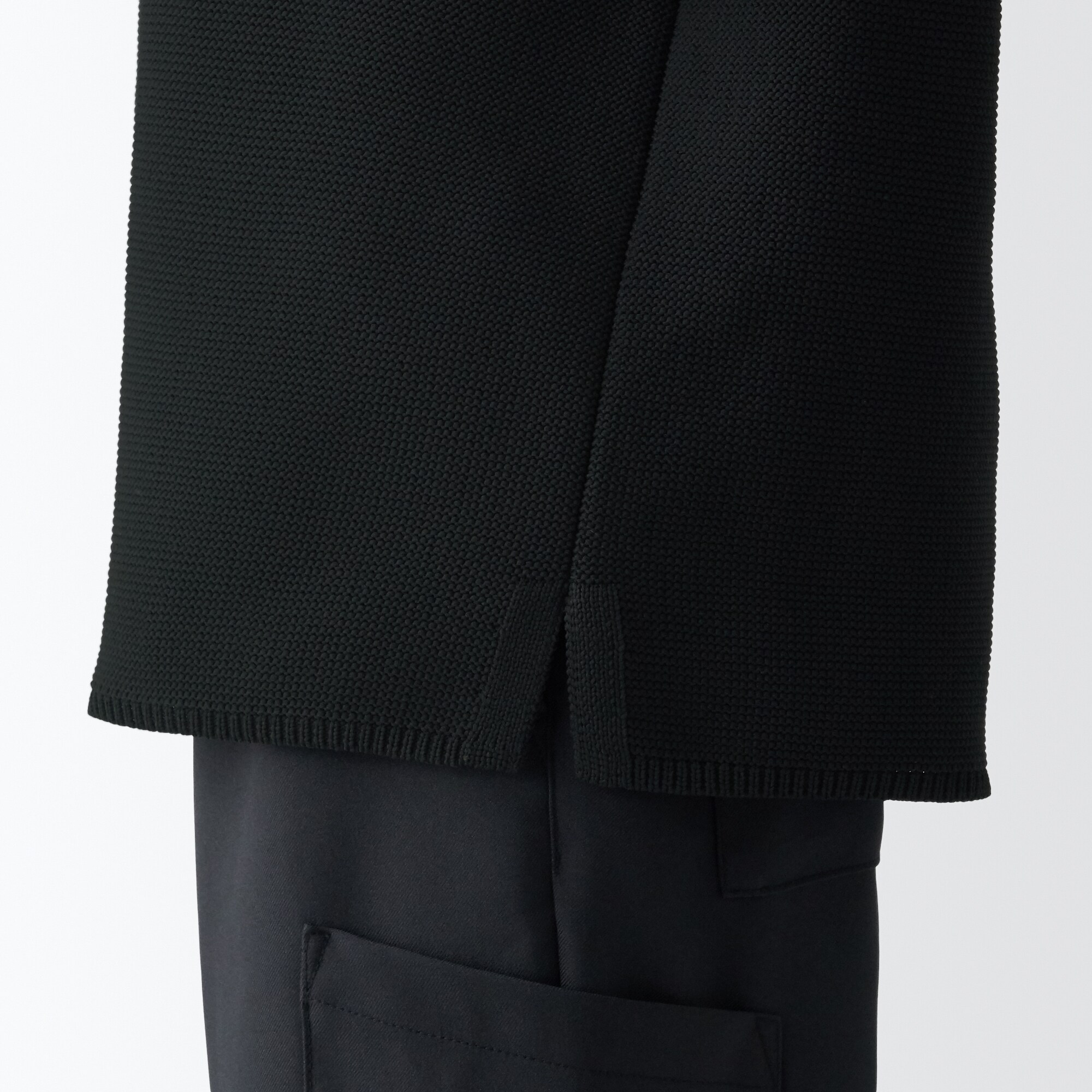 あたたかくて洗えるクルーネックセーター