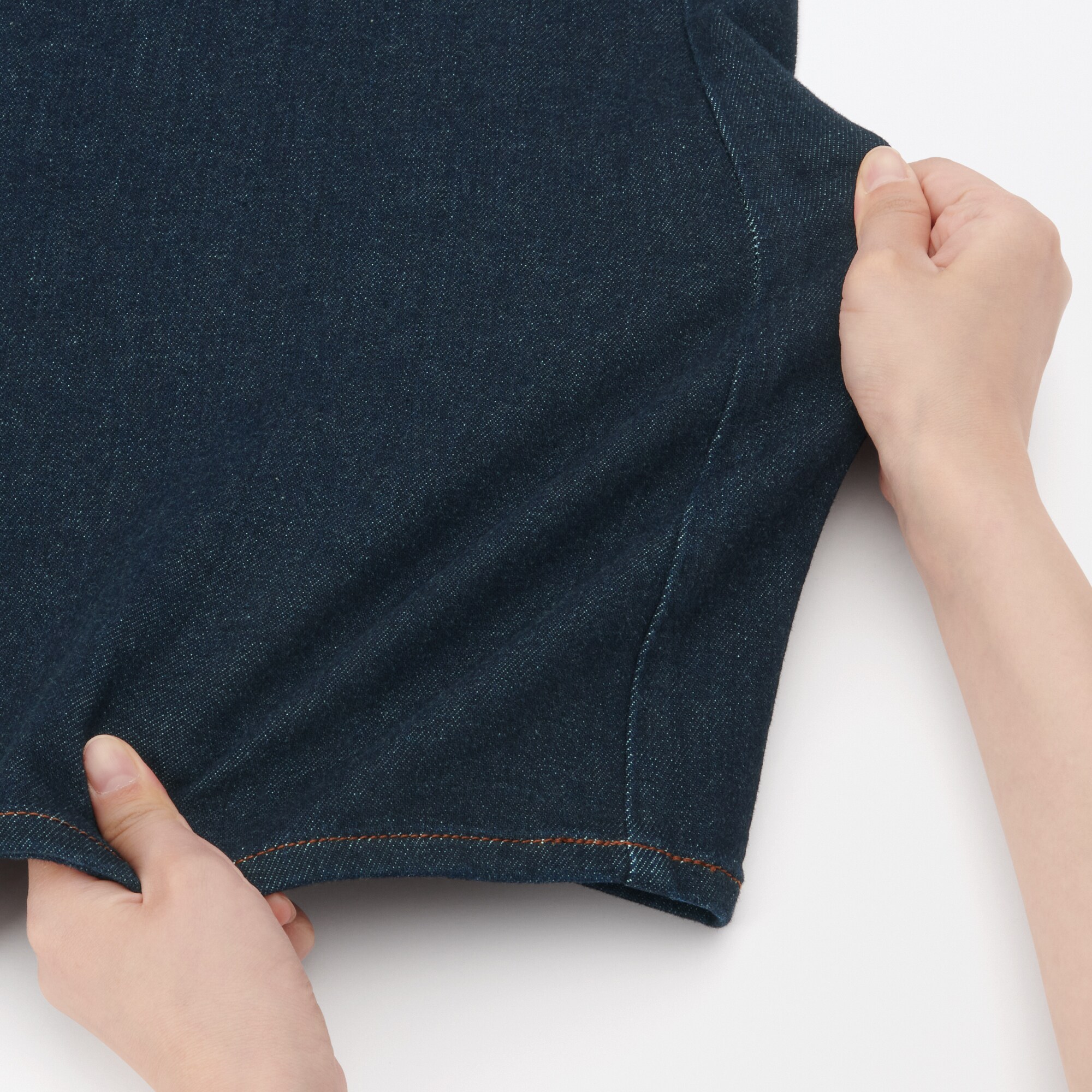 ストレッチデニムＡラインスカート