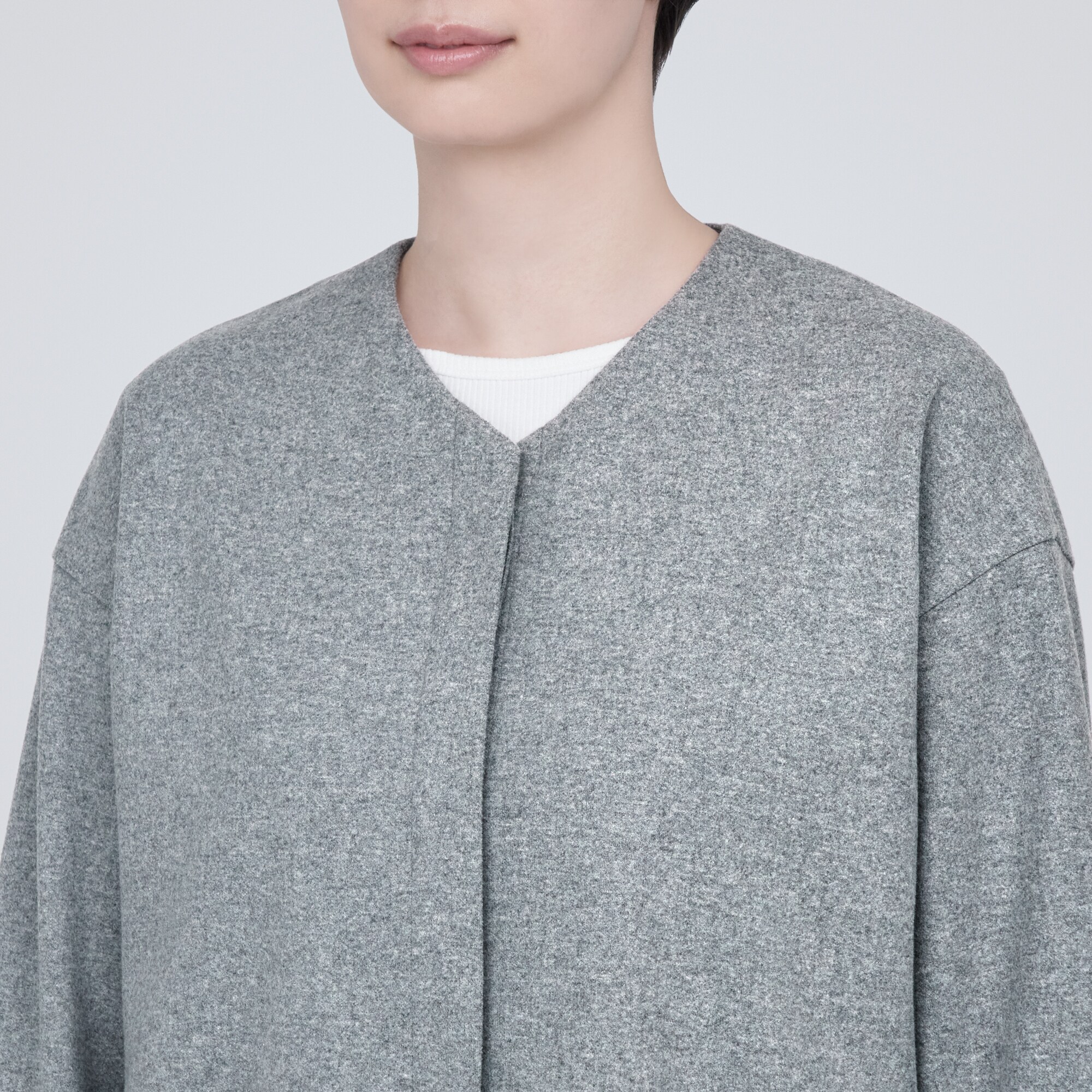 ストレッチ起毛ワンピース