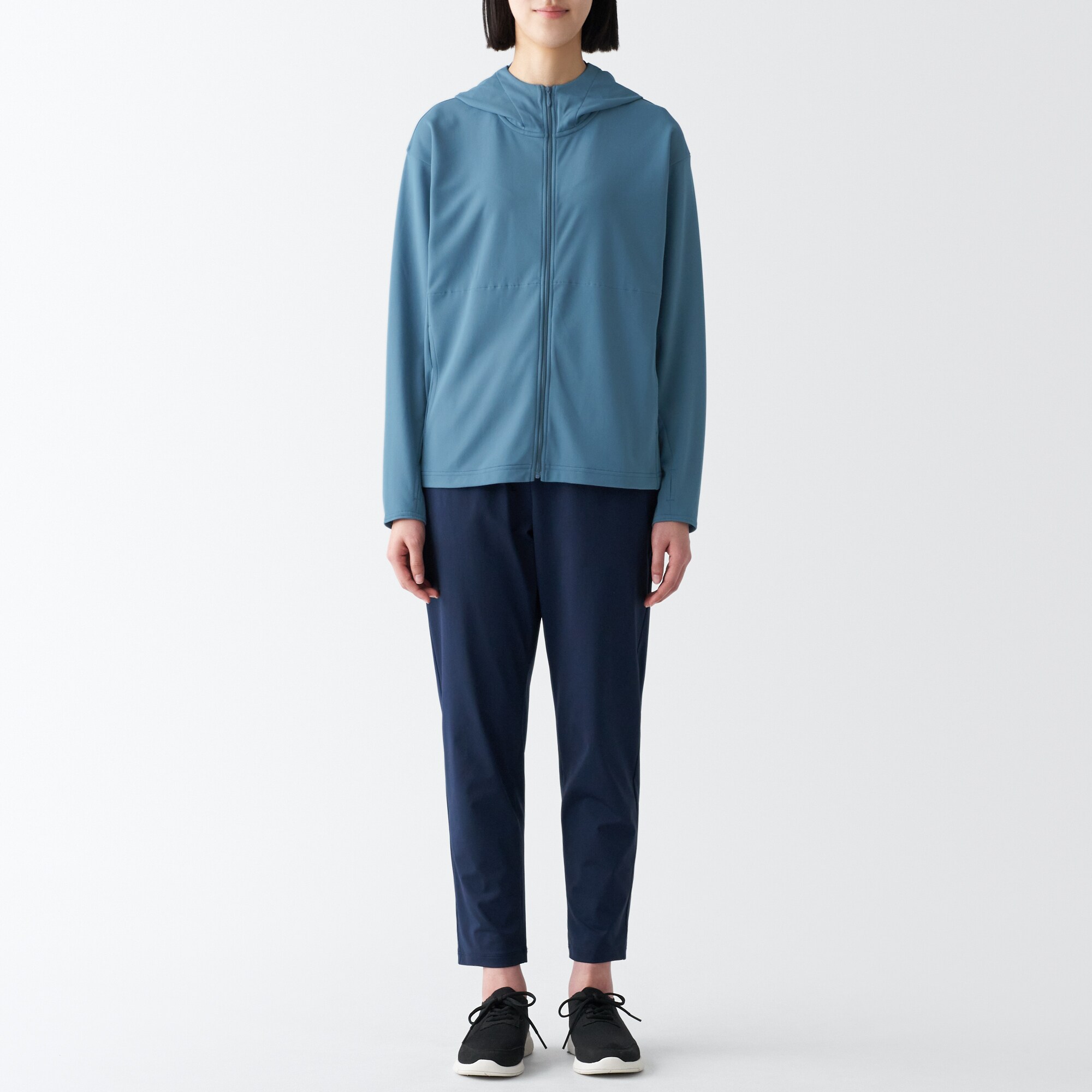 ＵＶカット乾きやすいジップパーカー