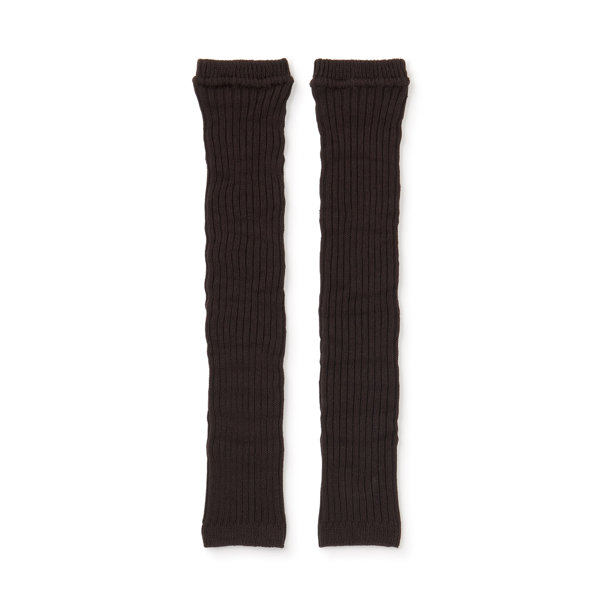 あったか綿　手にも使える　レッグウォーマー（ウール入り）