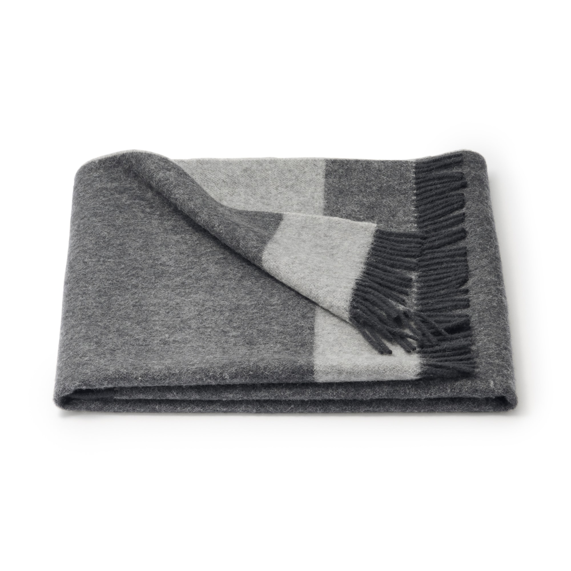 ウールリバーシブルブランケット　８０×１３０ｃｍ