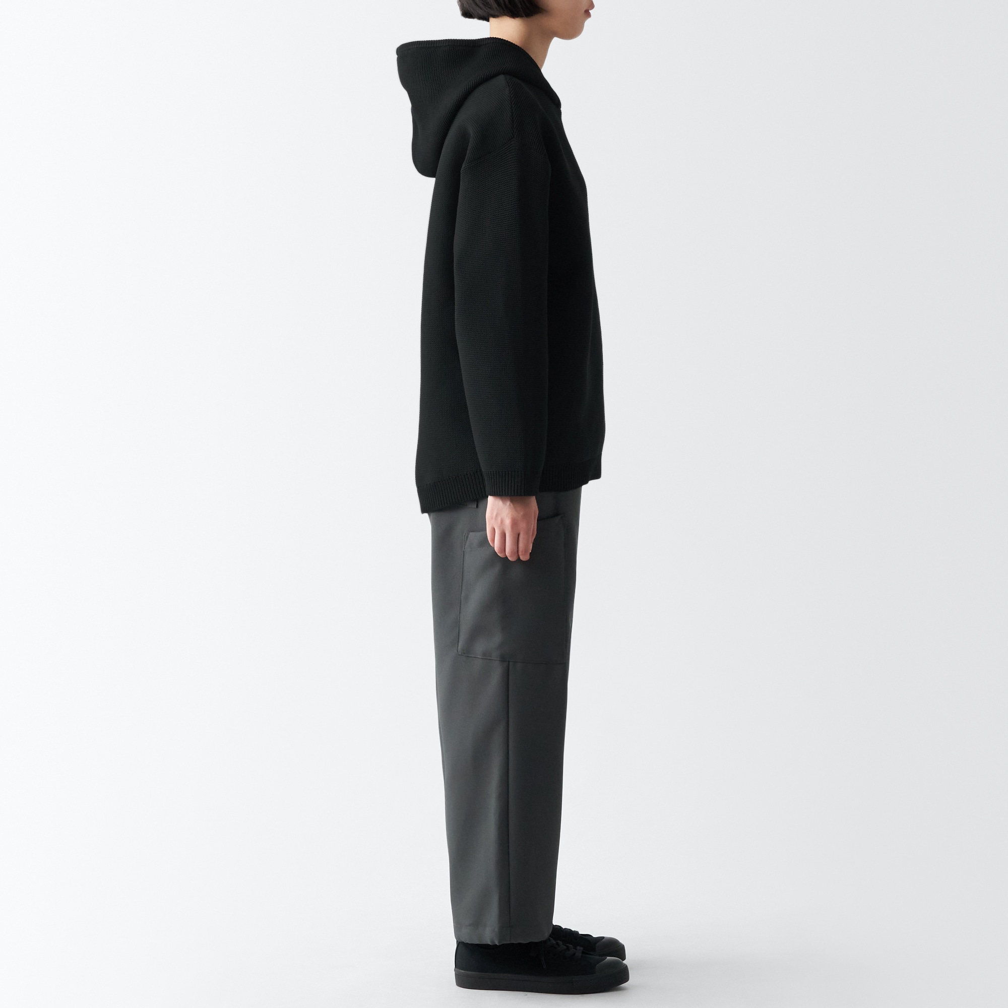 【Ｌａｂｏ】あたたかくて洗えるプルパーカ