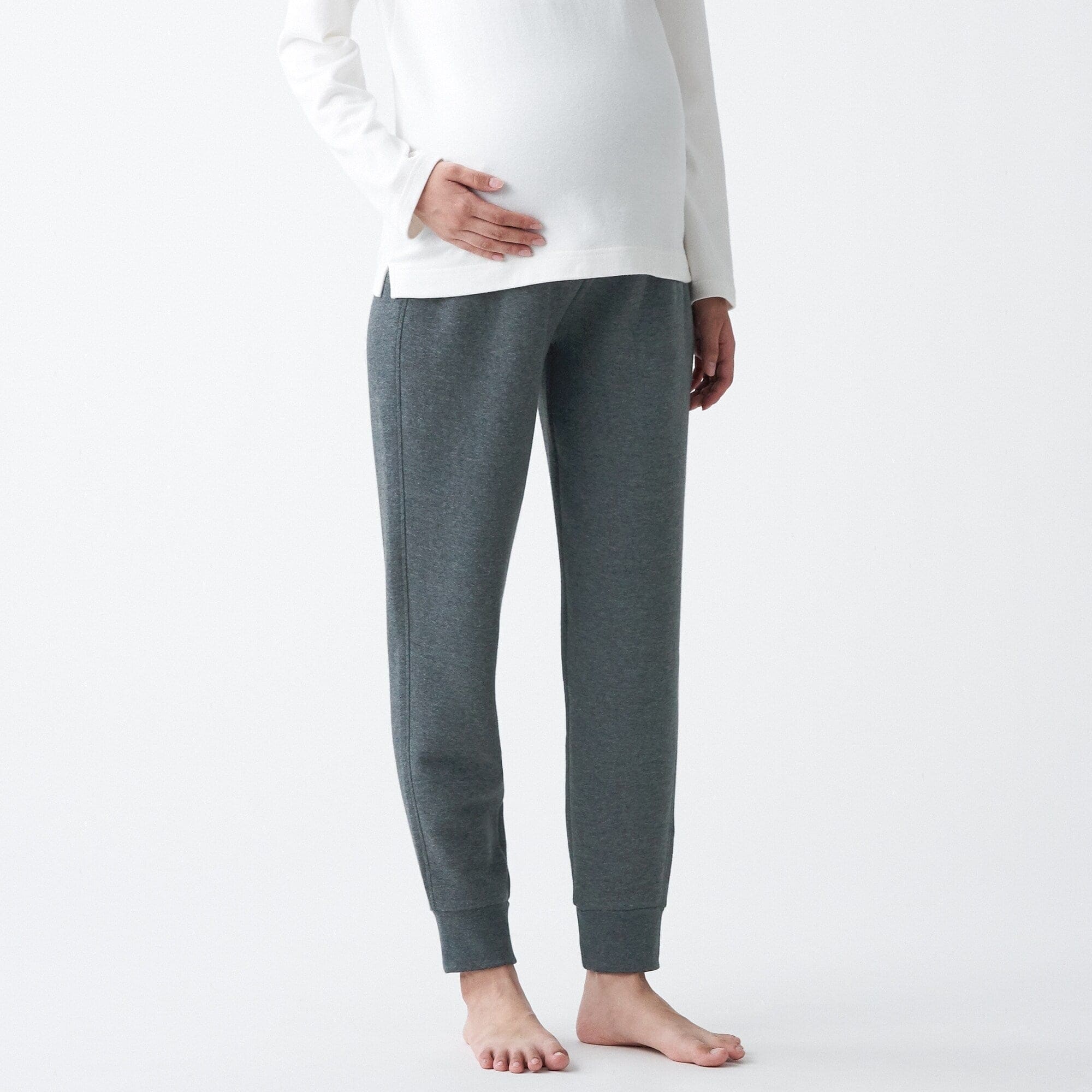 ストレッチスウェット　パンツ（マタニティ）