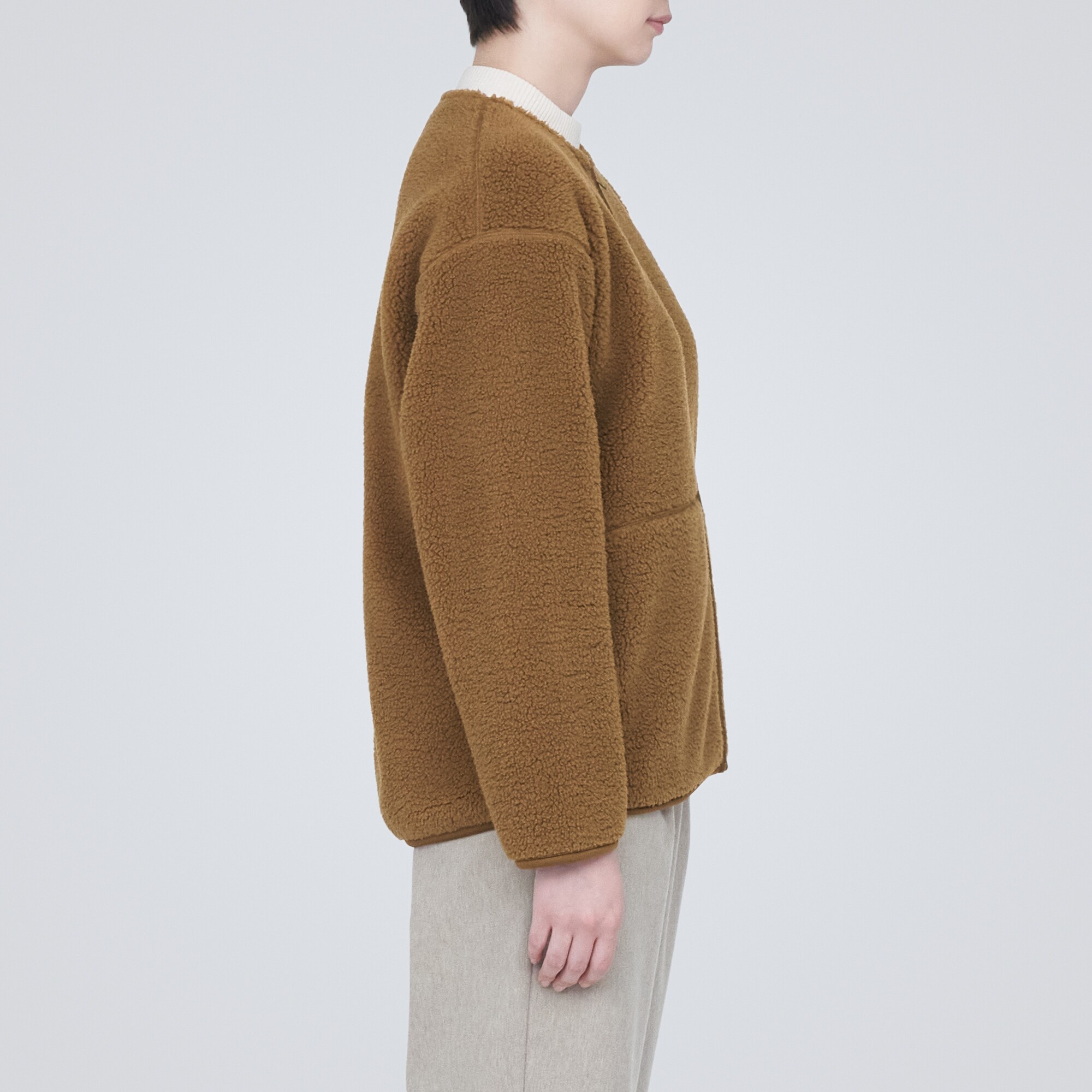 ボアフリースジャケット