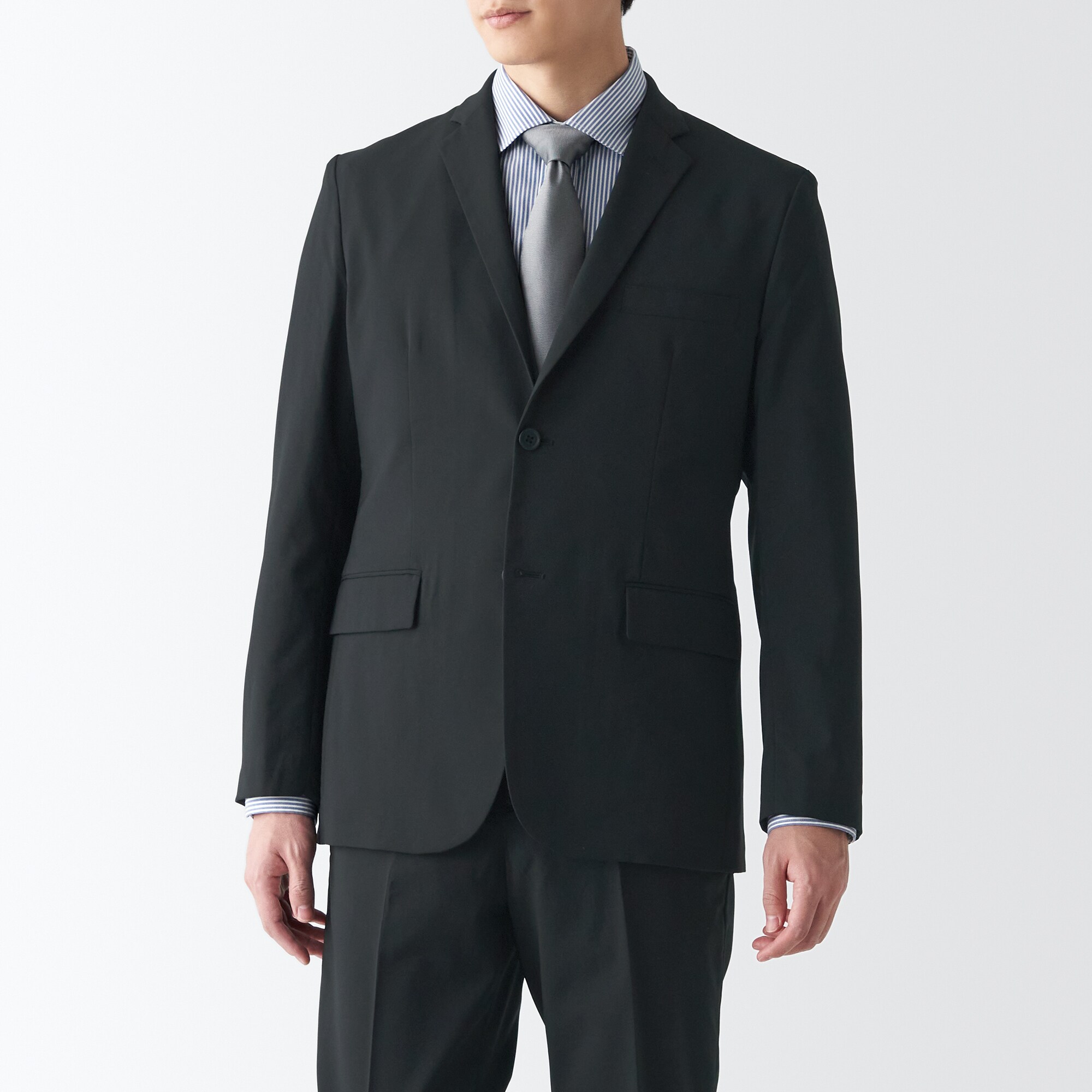 【セットアップ可能】イージーケアストレッチジャケット