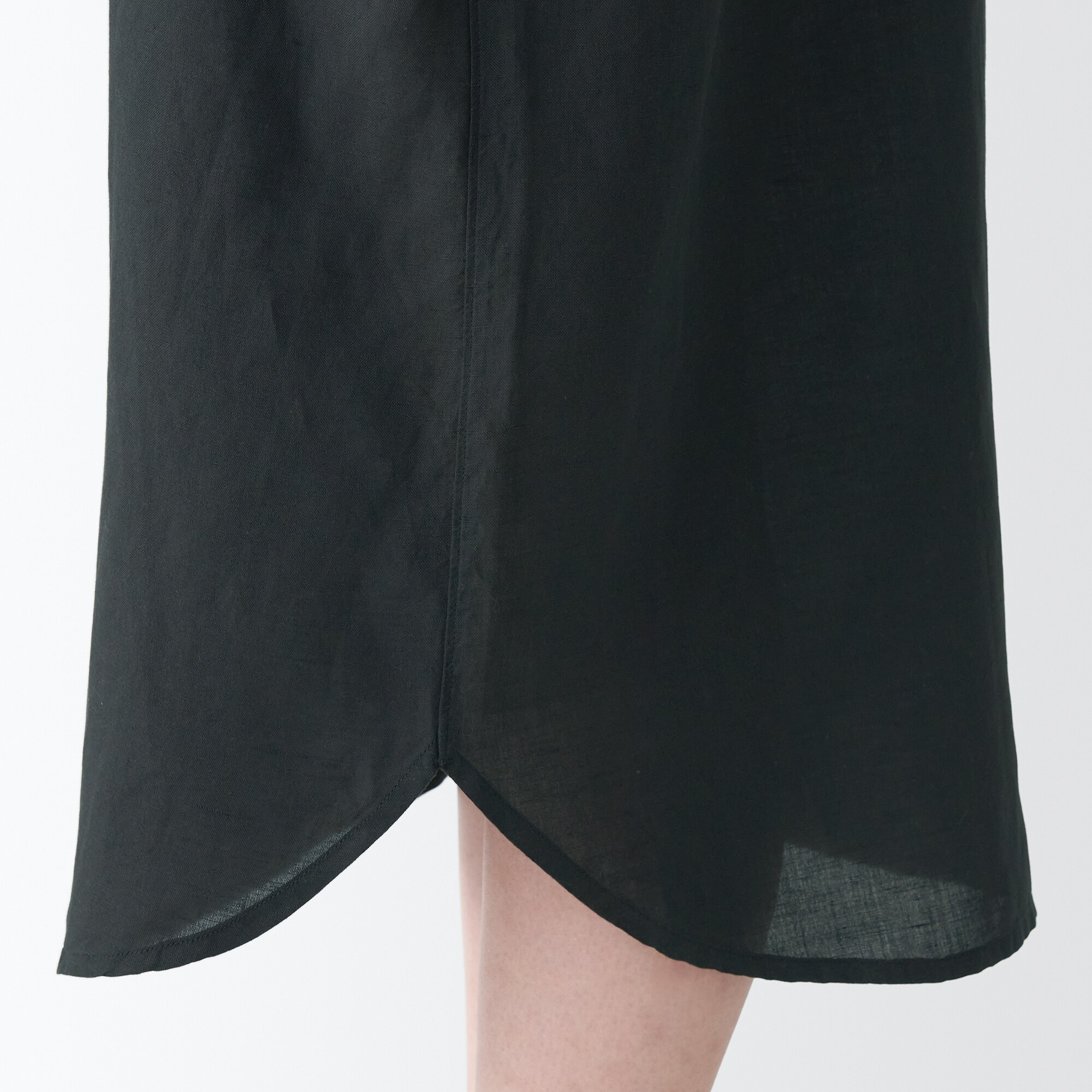 天然由来の接触冷感　リヨセル麻クルタ