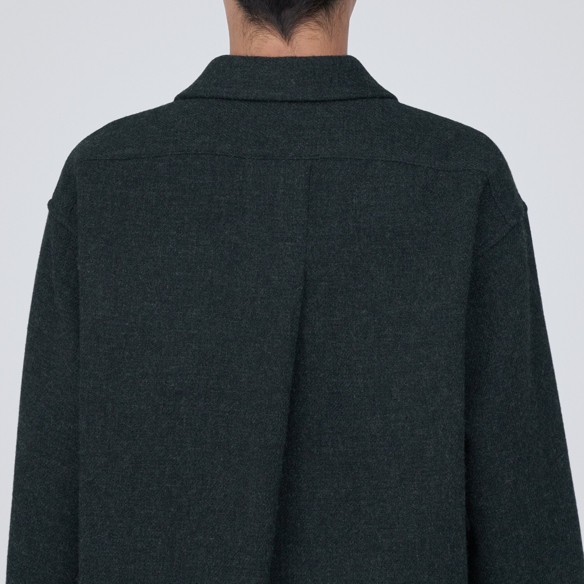 再生ウール混二重織りジャケット（紳士）