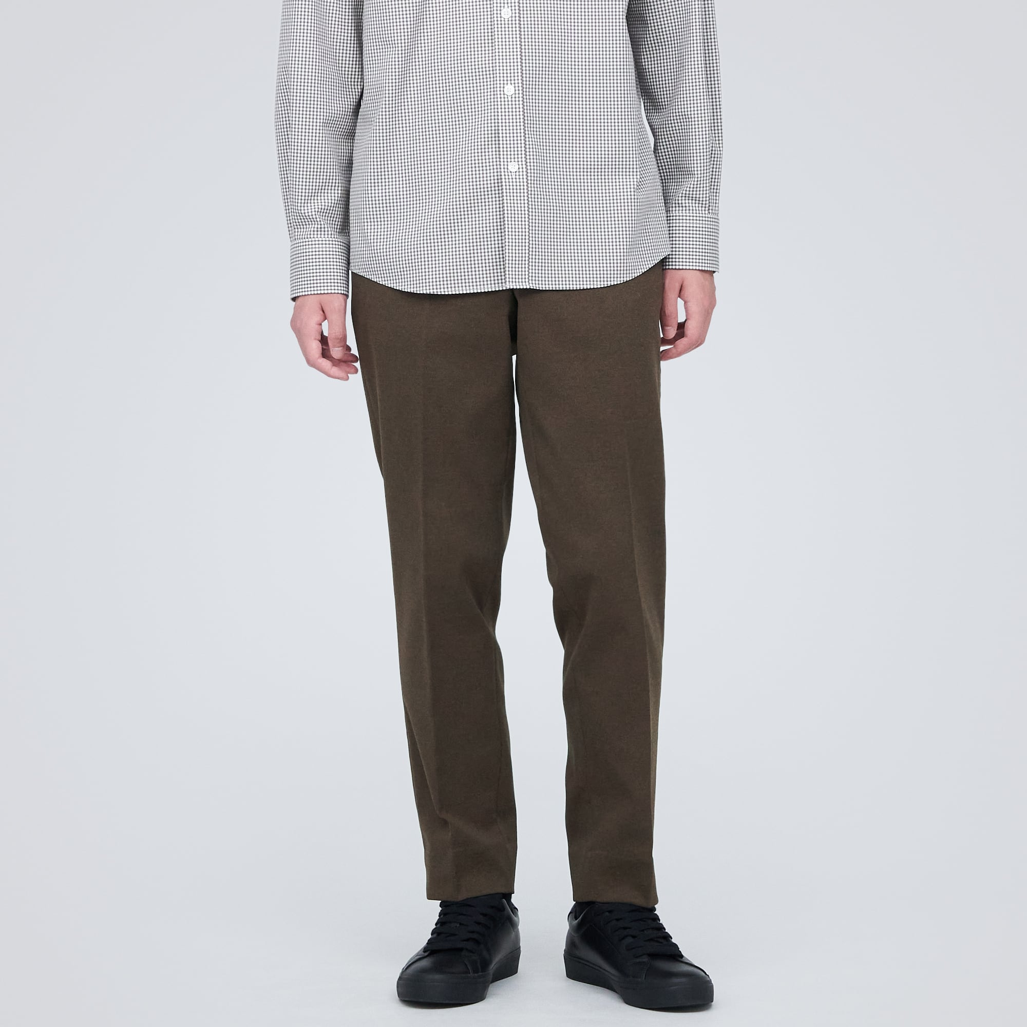 【セットアップ可能】起毛ストレッチパンツ