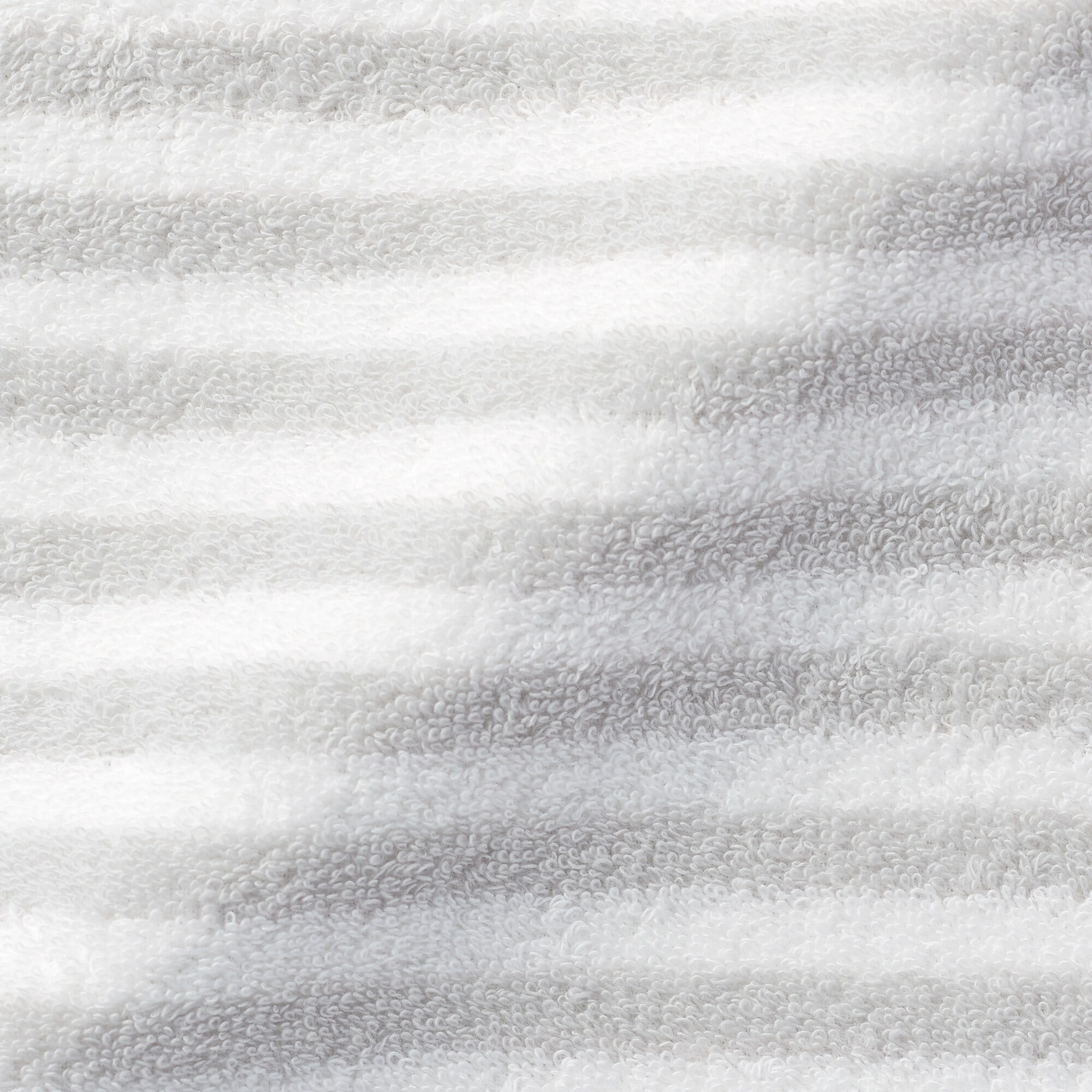 綿　タオルハンカチ（ボーダー）