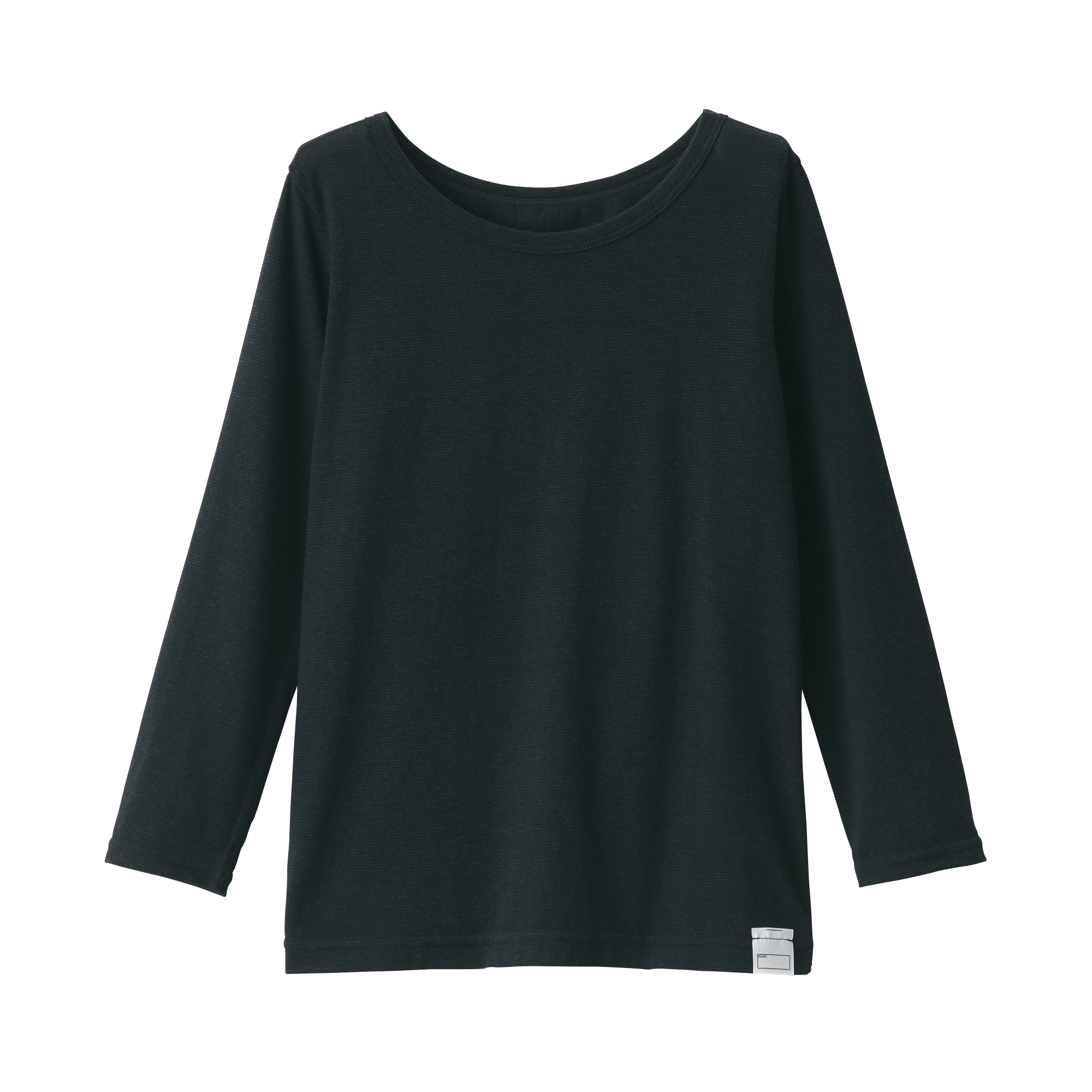 あったか綿　クルーネック長袖Ｔシャツ（キッズ）