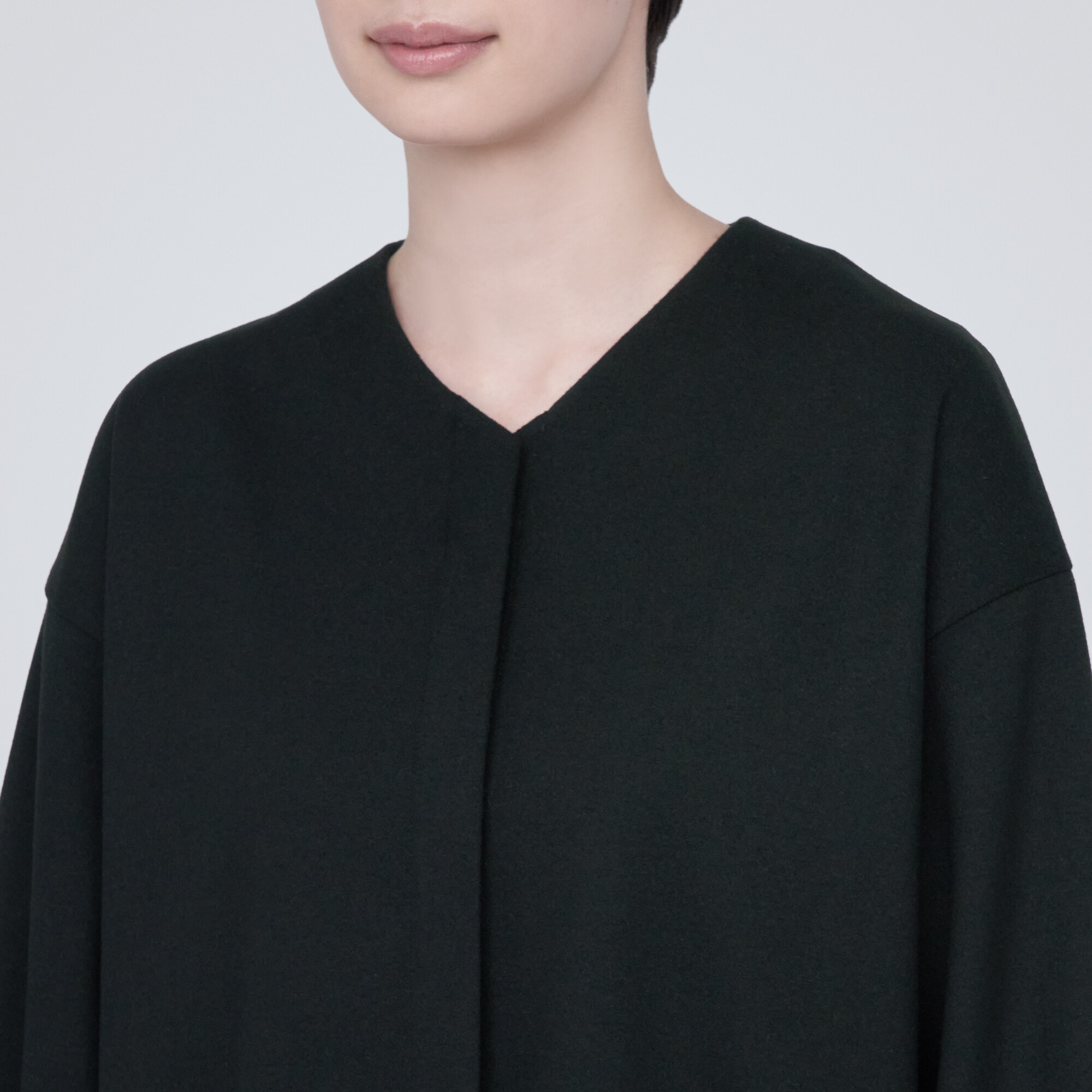 ストレッチ起毛ワンピース