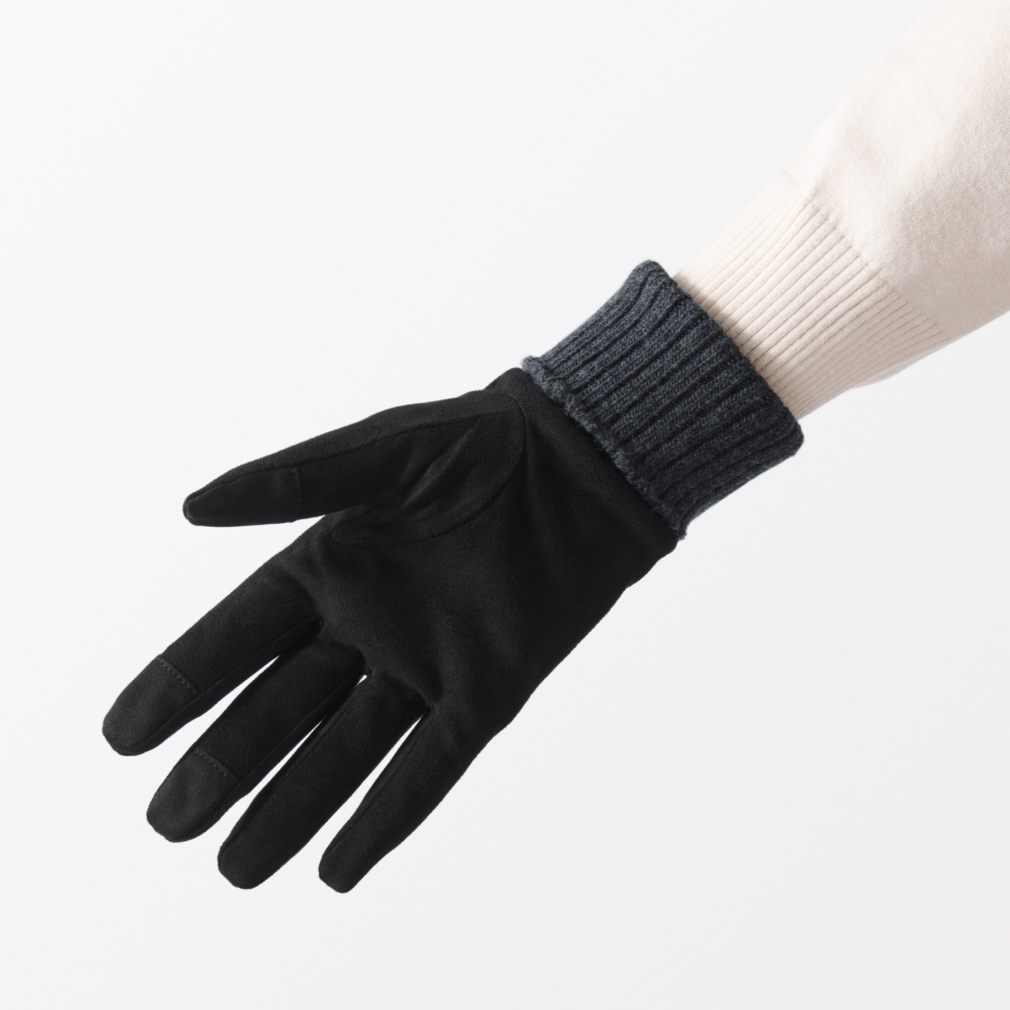 撥水起毛　防風　タッチパネル手袋