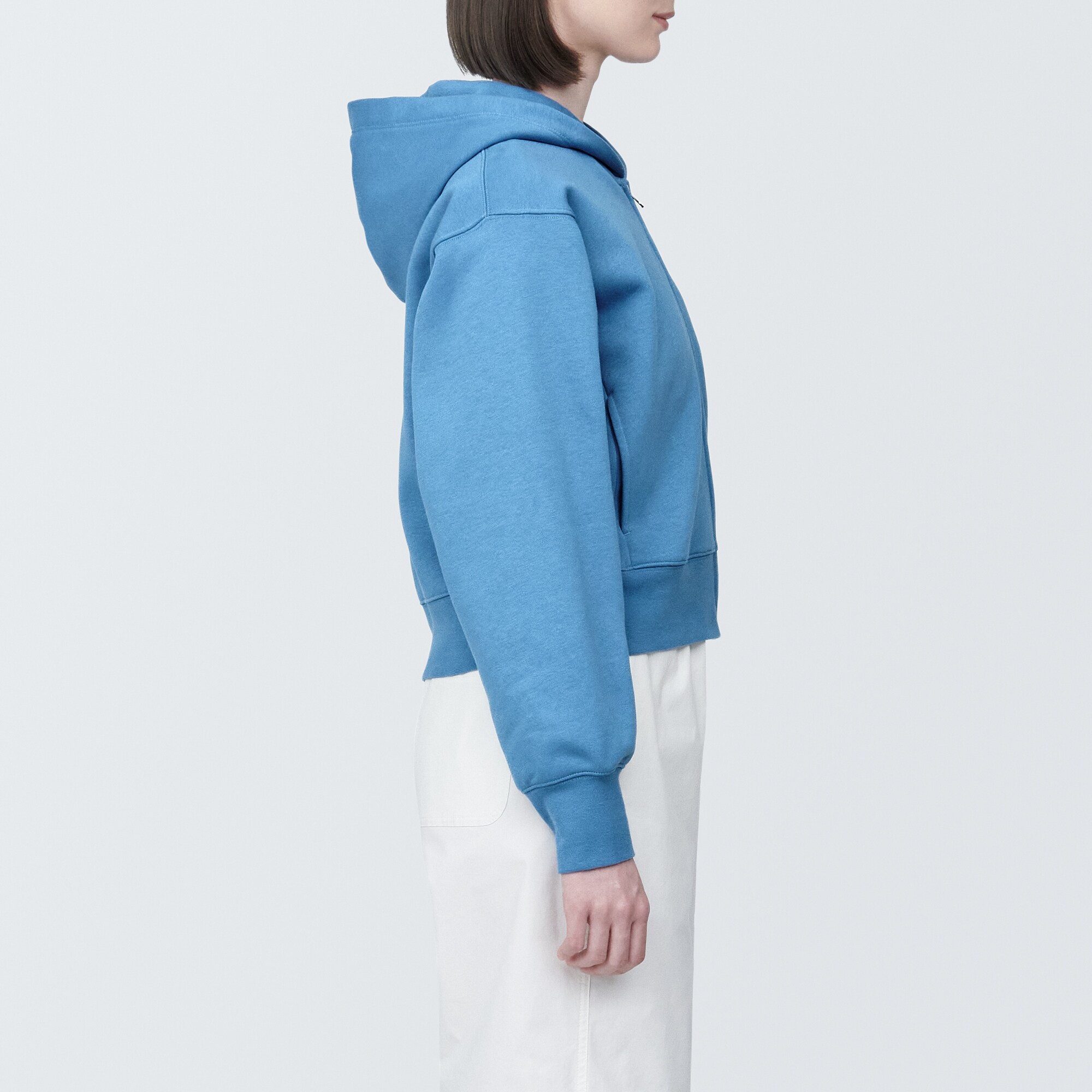 婦人　スウェットフルジップパーカ