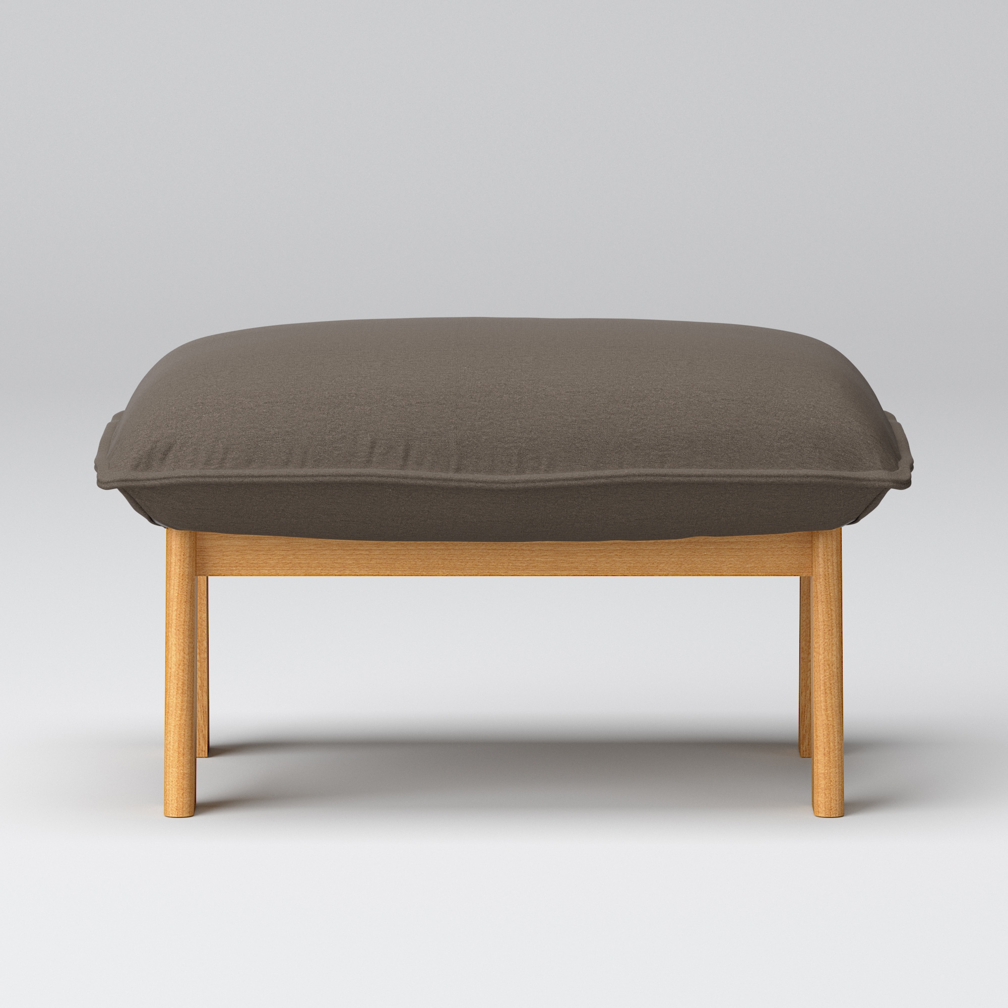 【カバー】洗いざらしの綿帆布ハイバックリクライニングソファ・オットマン用カバー