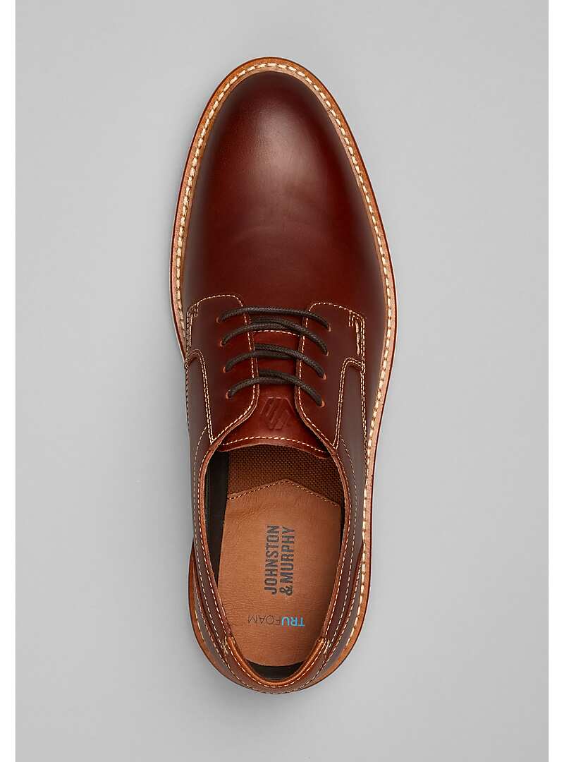 Johnston & Murphy Hodges Plain Toe Lace Up Shoes#426L