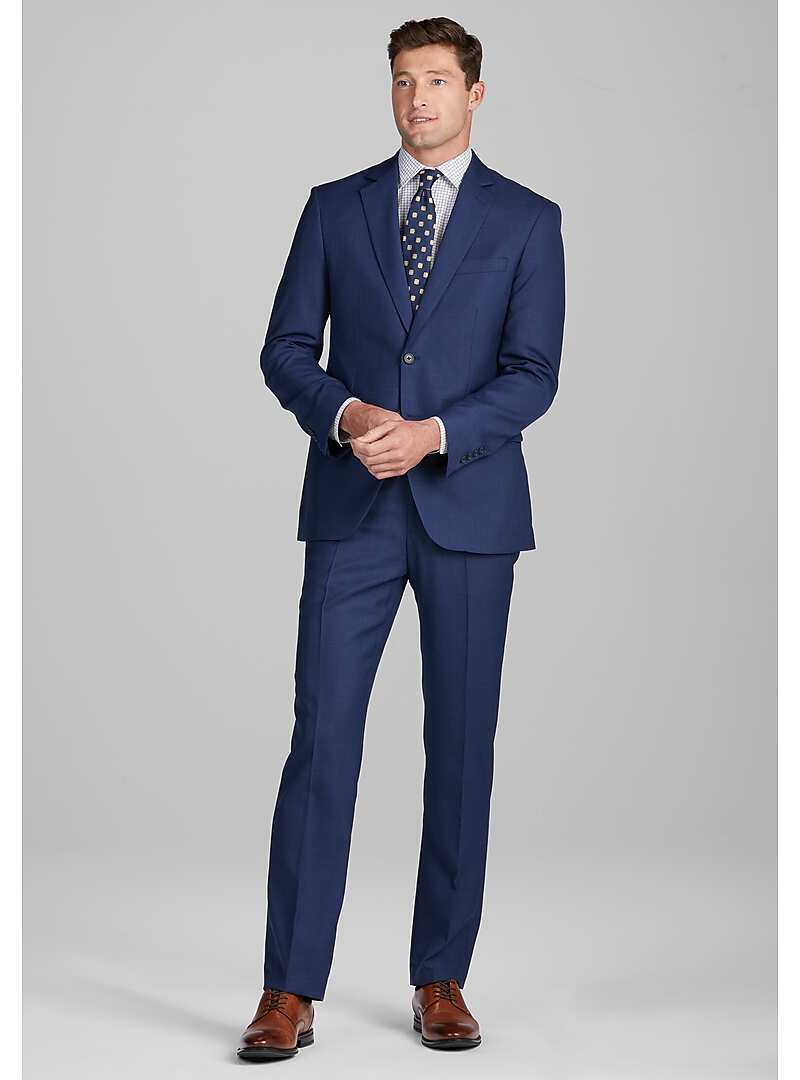 Executive Collection Tailored Fit Tic Suit - Big & Tall#3X5T