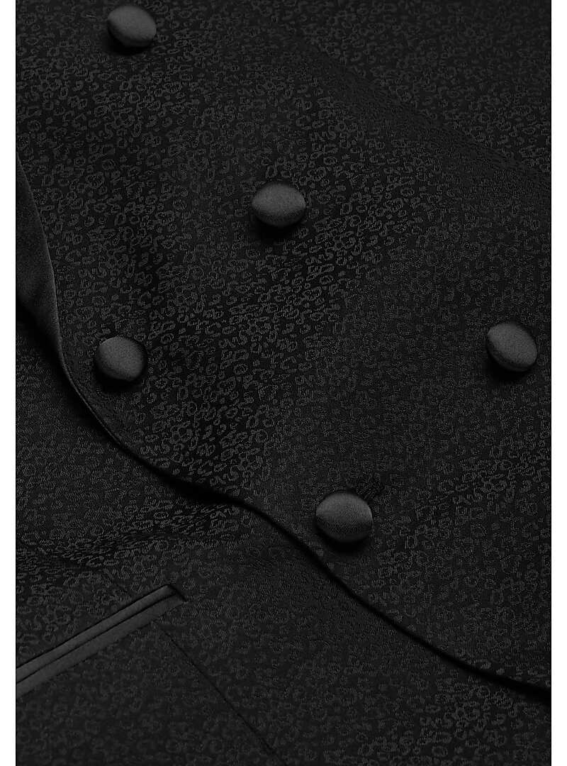 Ike Behar Slim Fit Peak Lapel Patterned Dinner Jacket - Big & Tall#16TJ