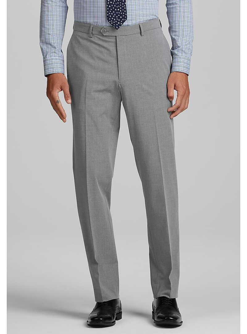 1905 Navy Collection Slim Fit Flat Front Suit Separates Pant - Big & Tall#3WCE