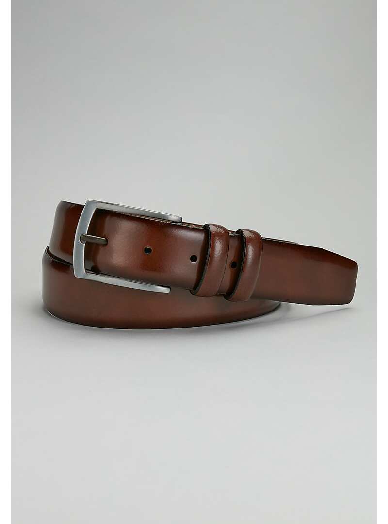 Jos. A. Bank Leather Dress Belt - Long#8TM5