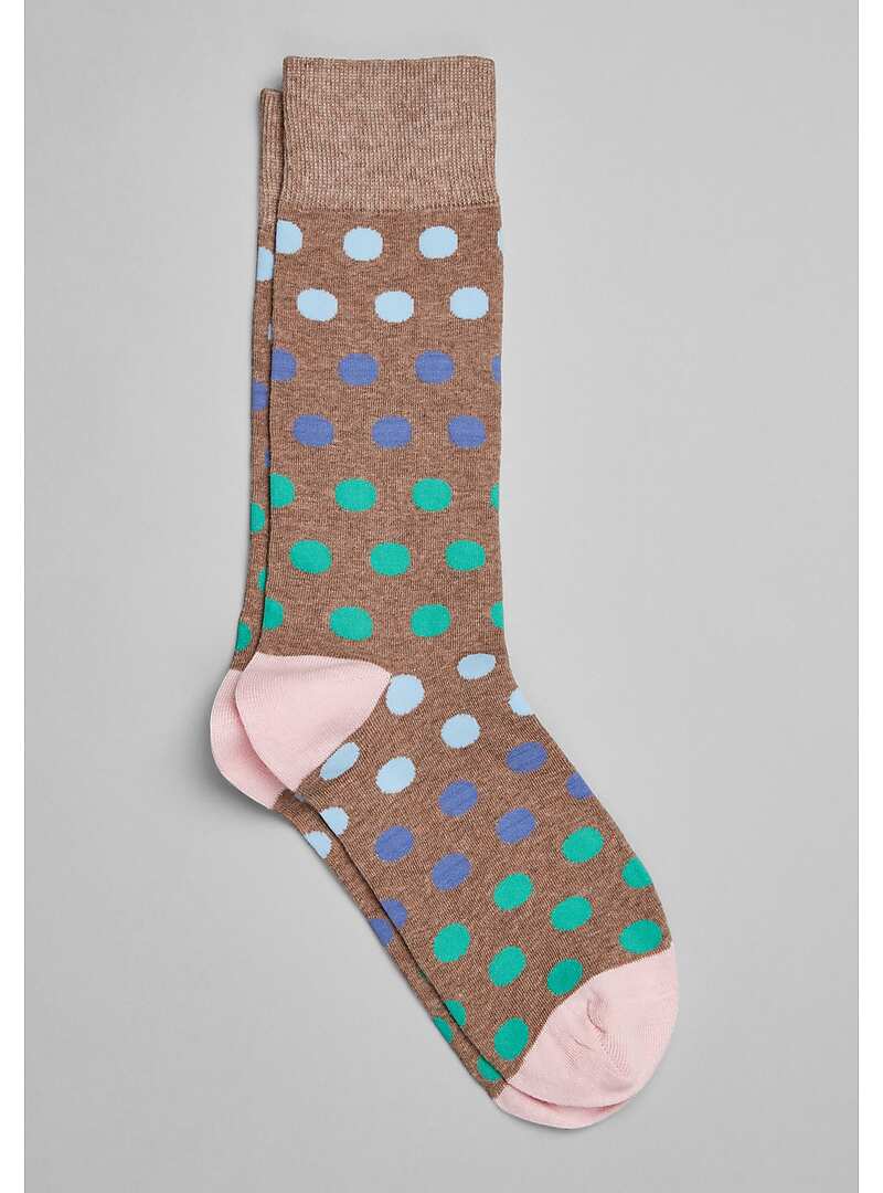 Jos. A. Bank Dot Socks, 1 Pair#8WW4