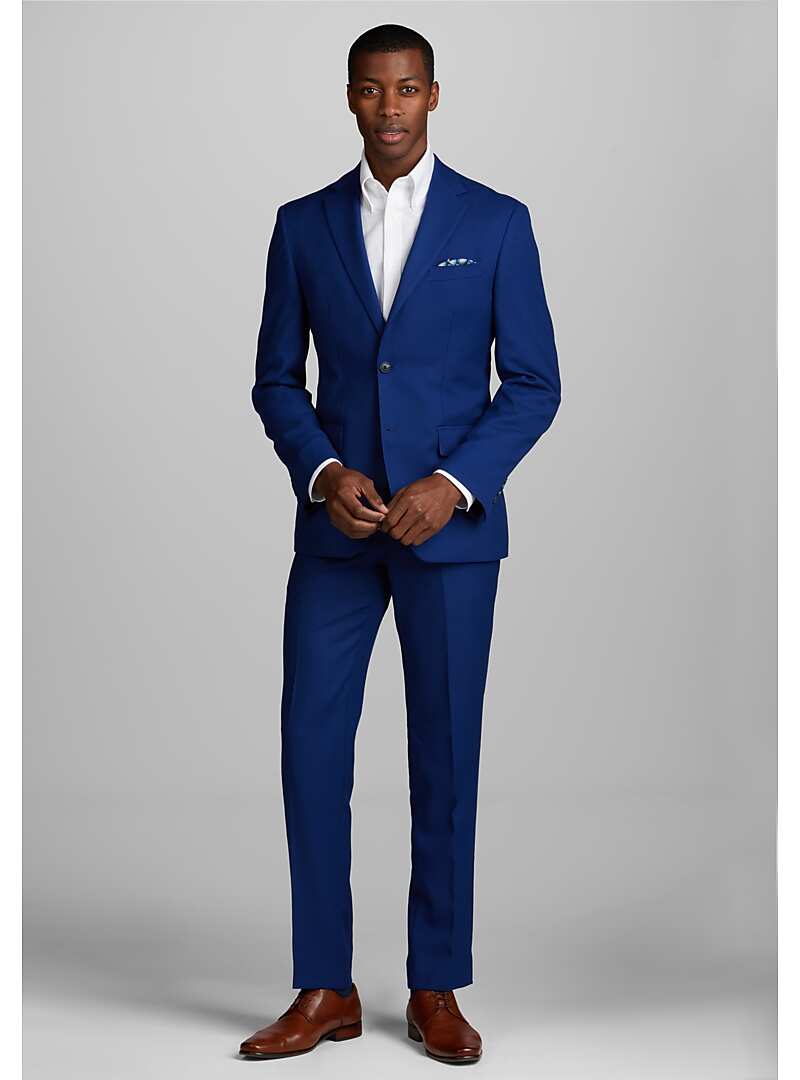 1905 Collection Tailored Fit Solid Suit - Big & Tall#3WJ8