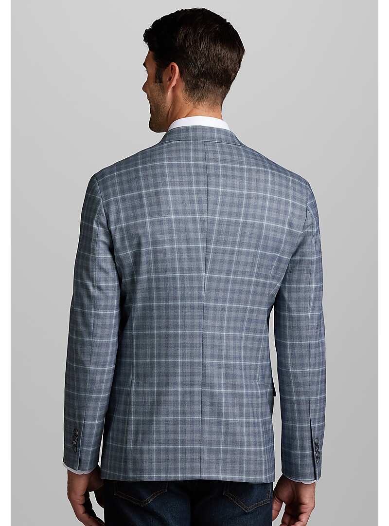 Jos. A. Bank Tailored Fit Windowpane Sportcoat - Big & Tall#16KR