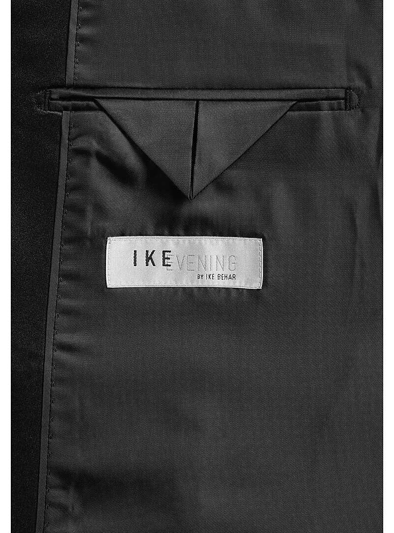 Ike Behar Slim Fit Peak Lapel Patterned Dinner Jacket - Big & Tall#16TJ