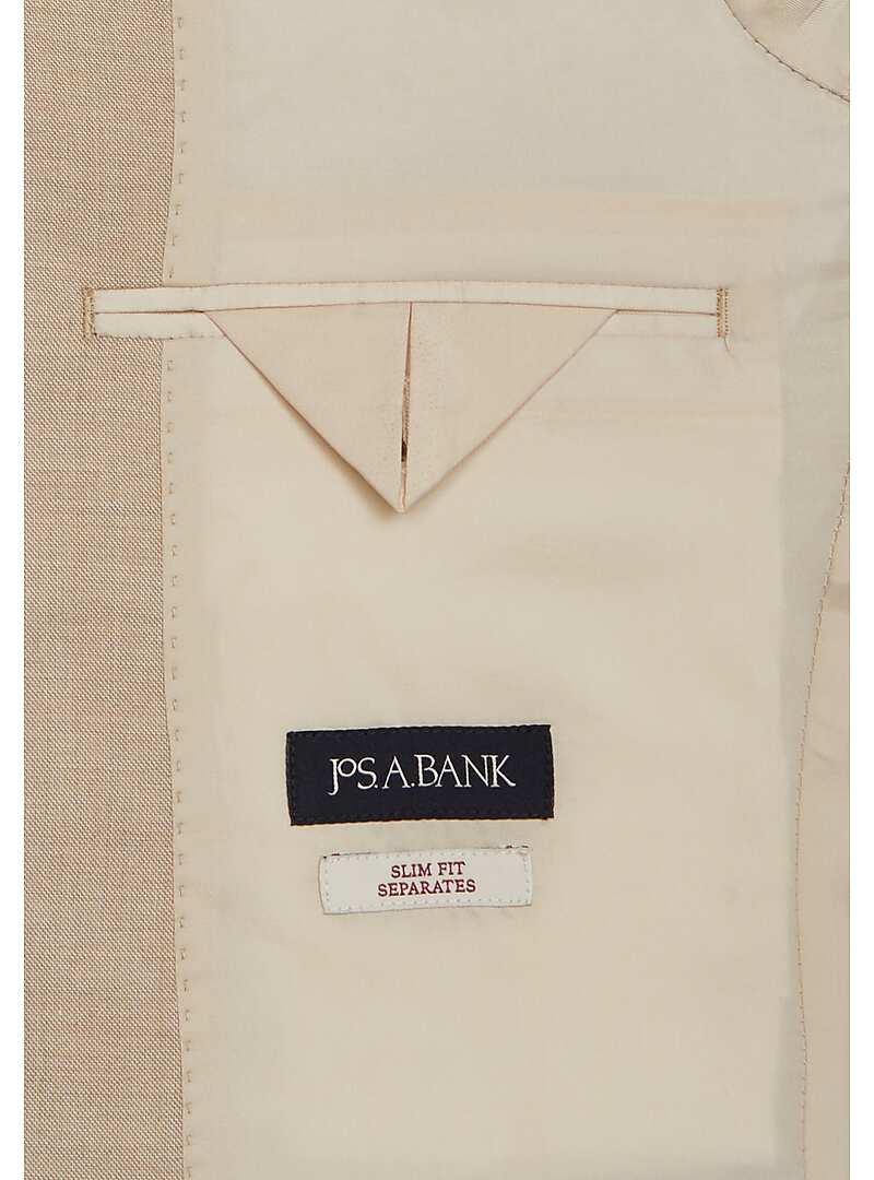 Jos. A. Bank Slim Fit Suit Separates Sharkskin Jacket#3XEH