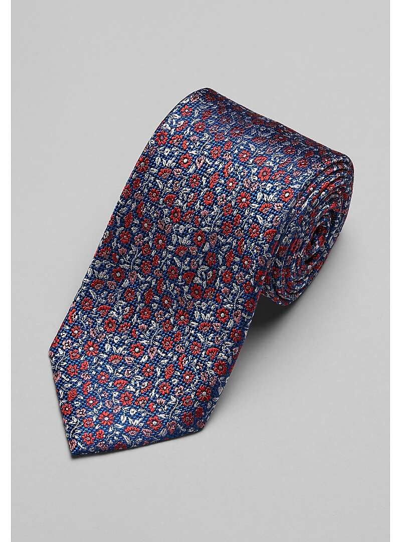 Reserve Collection Textured Floral Tie - Long#8Y17