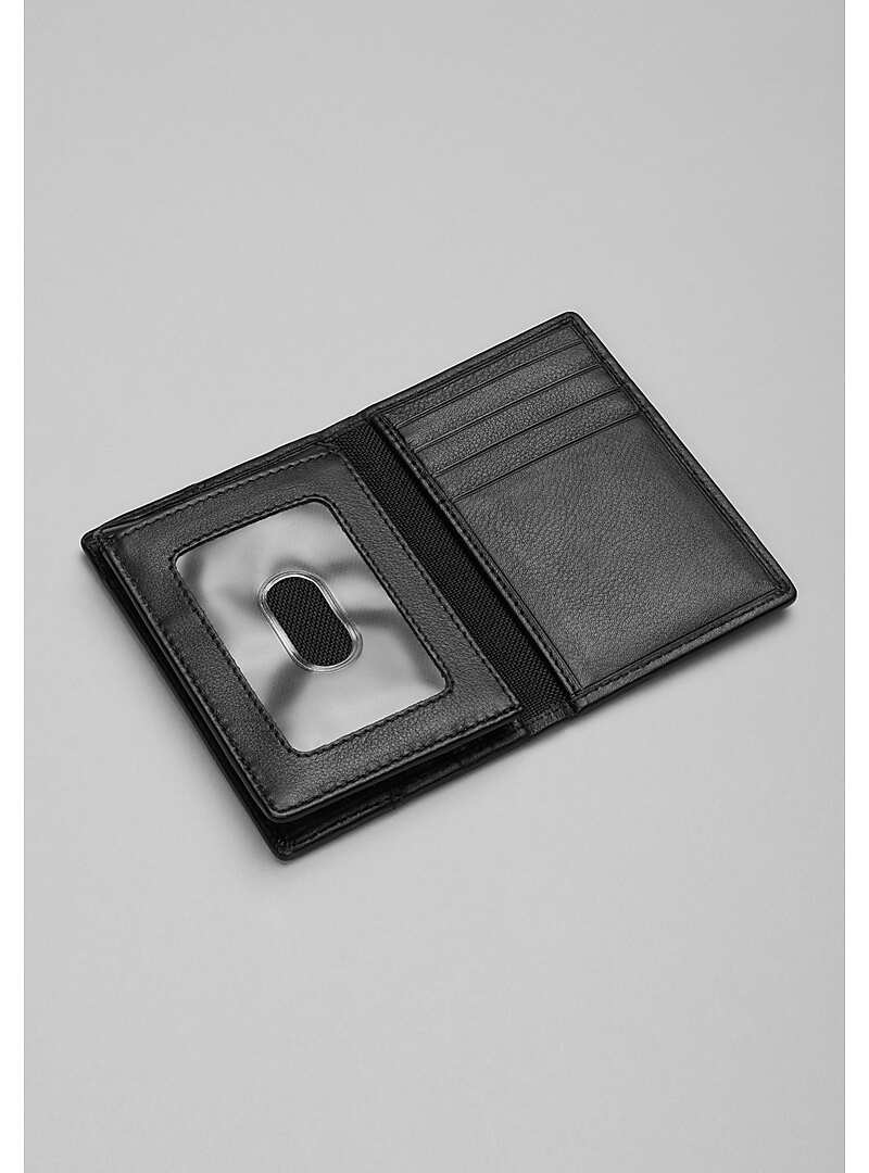 Jos. A. Bank Leather Accent Tri-Fold Wallet#8XAK