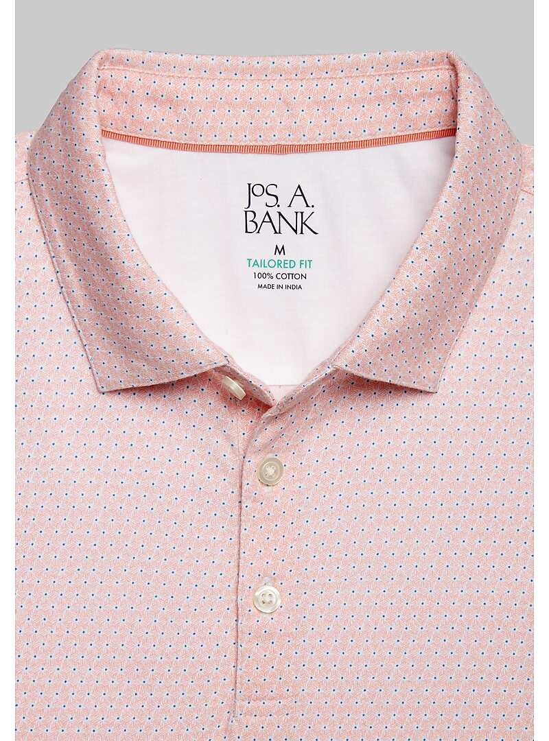 Jos. A. Bank Floral Print Polo - Big & Tall#6MH6